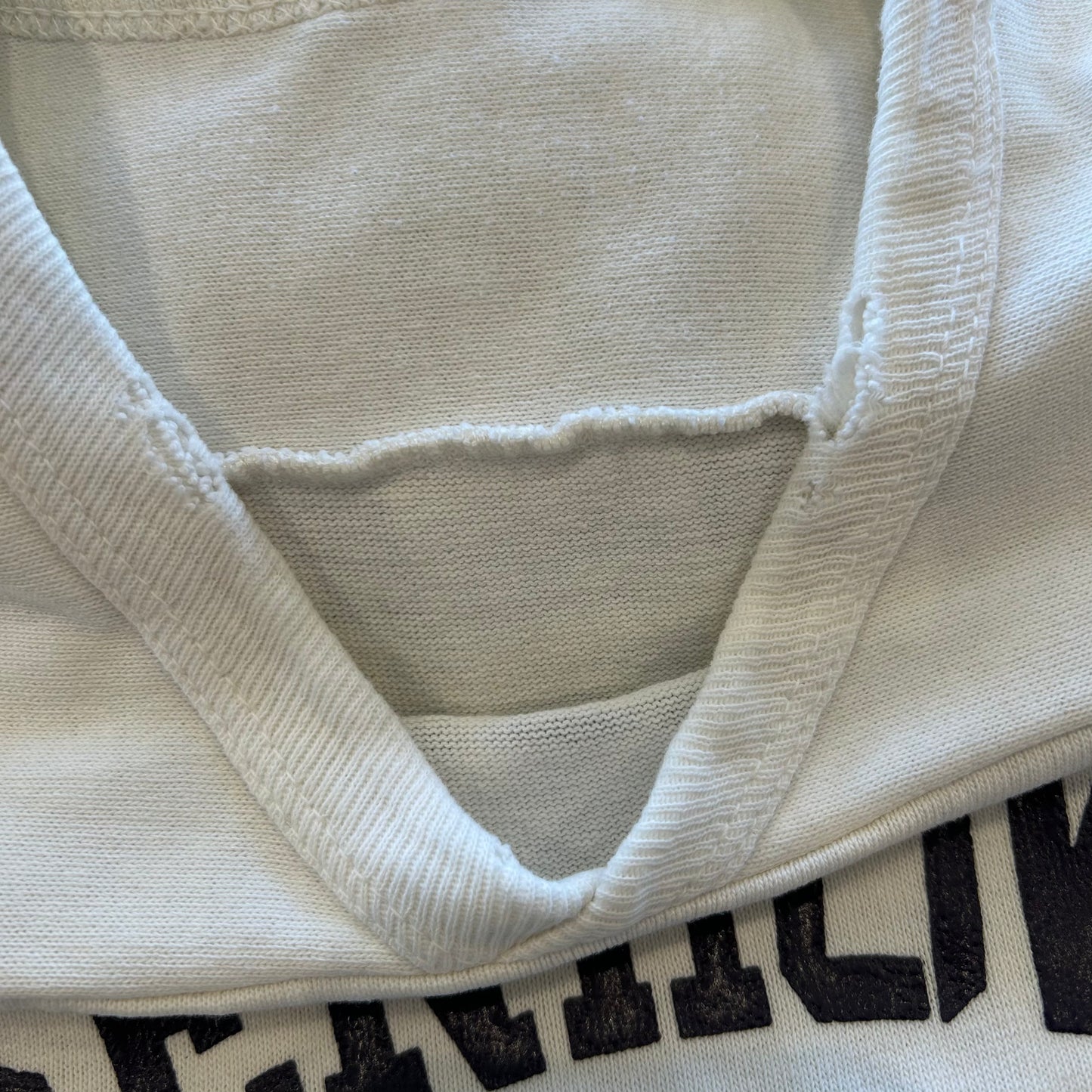 80's Unknown EISENHOWER FOOTBALL フットボールTシャツ 白/A3796T-SO
