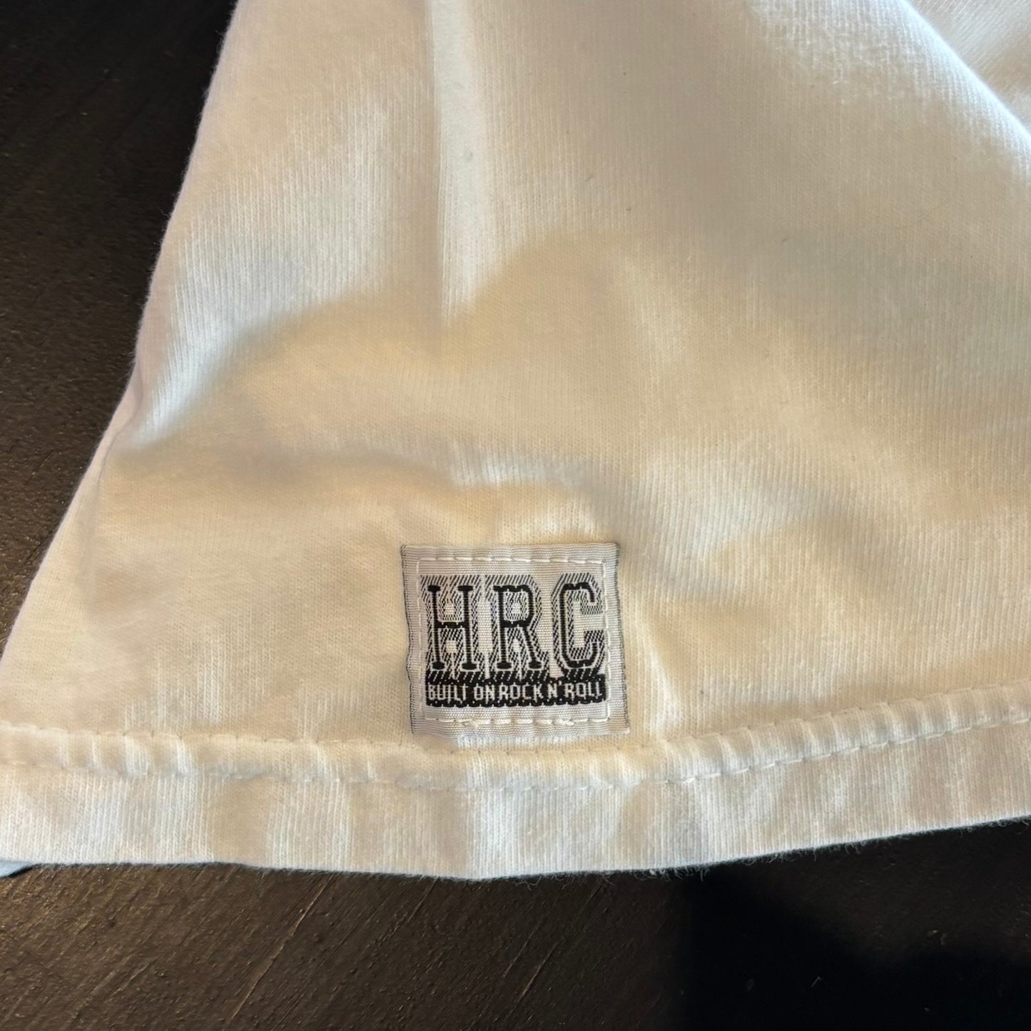 90's Hard Rock CAFE Miami フラミンゴ Tシャツ 白 (XL)/B2129T-SO