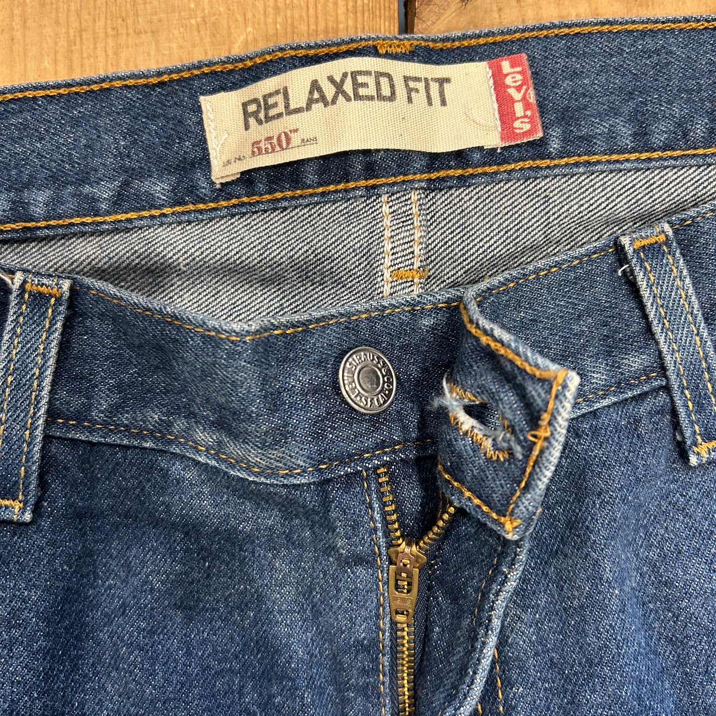00's Levi's リーバイス 550 Relax Fit デニムパンツ(36×30)/B0822P-SO