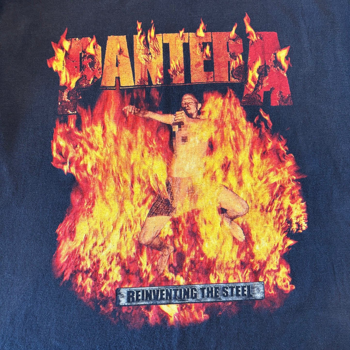 00's PANTERA REINVENTING THE STEEL バンドTシャツ 黒 (XL)/A6546T-SO