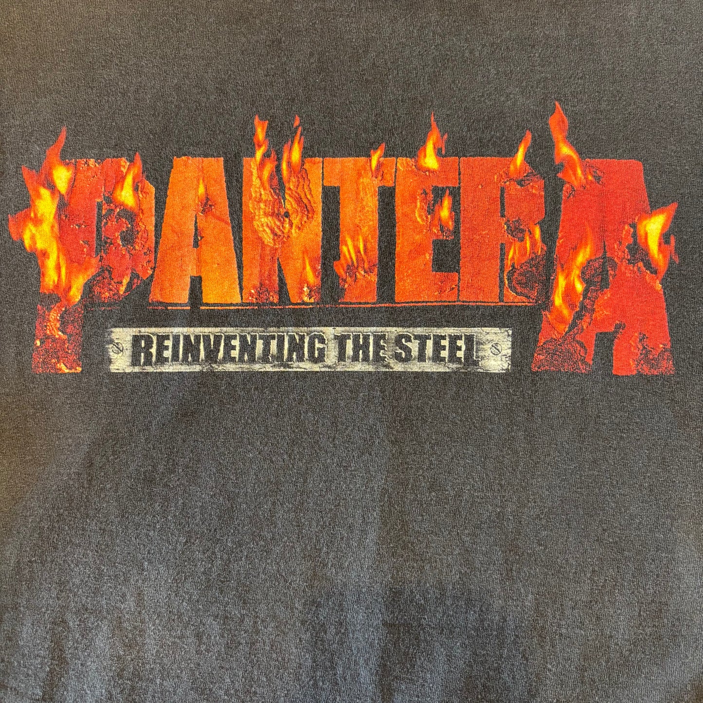 00's PANTERA REINVENTING THE STEEL バンドTシャツ 黒 (XL)/A6546T-SO