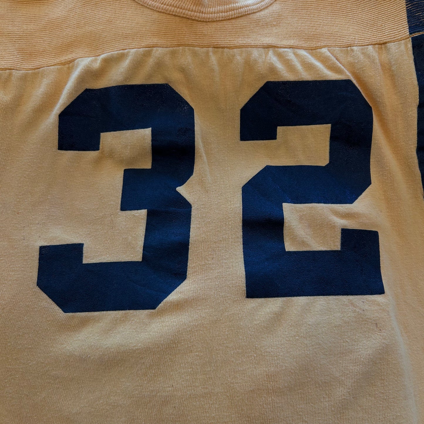 60's Wilson フットボールTシャツ ナンバリング 黄色/A4052T-SO