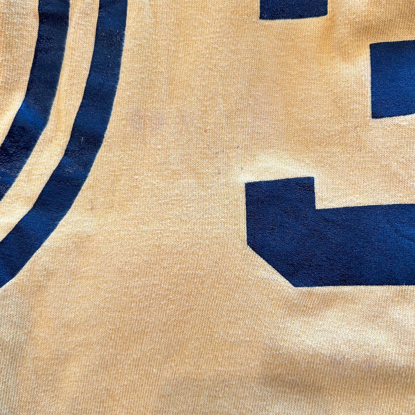 60's Wilson フットボールTシャツ ナンバリング 黄色/A4052T-SO