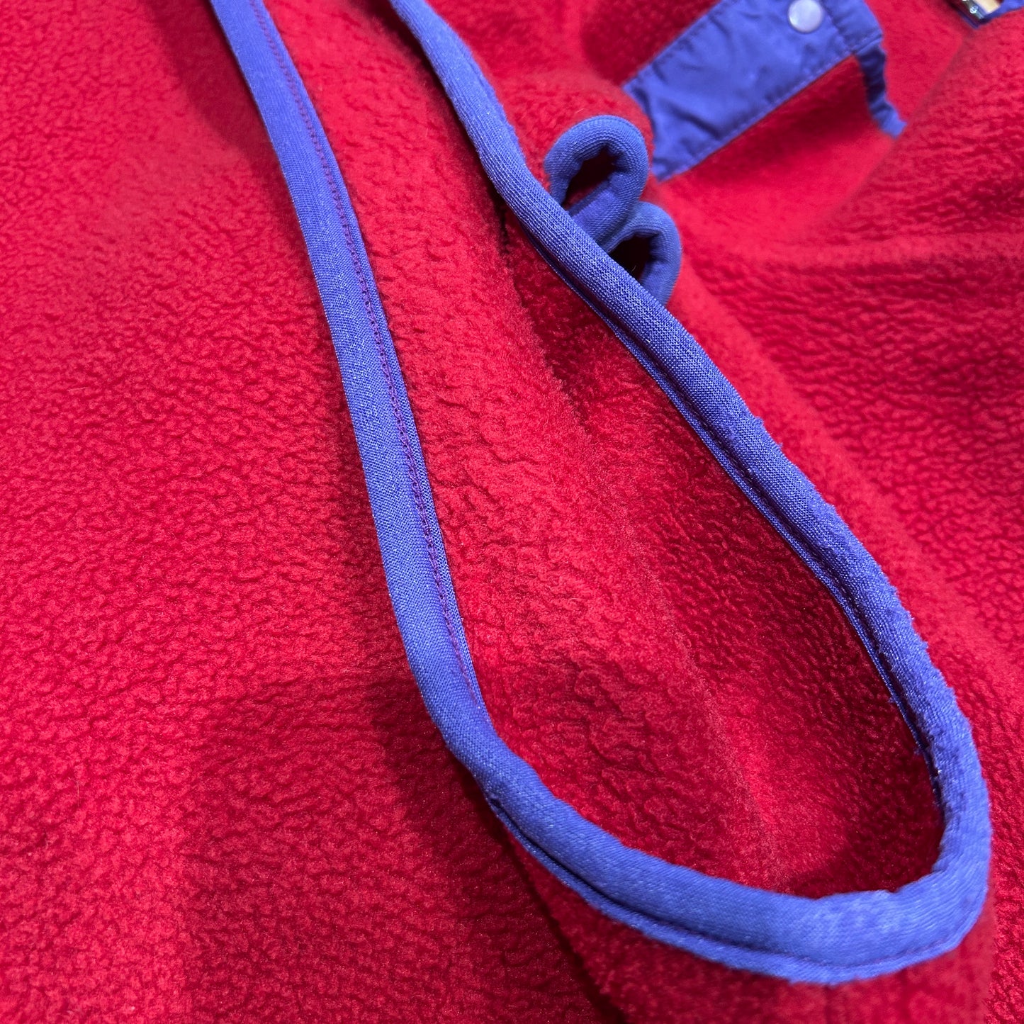 80's ~ Patagonia パタゴニア スナップT フリース プルオーバー レッド パープル (M)/C0096F-SO