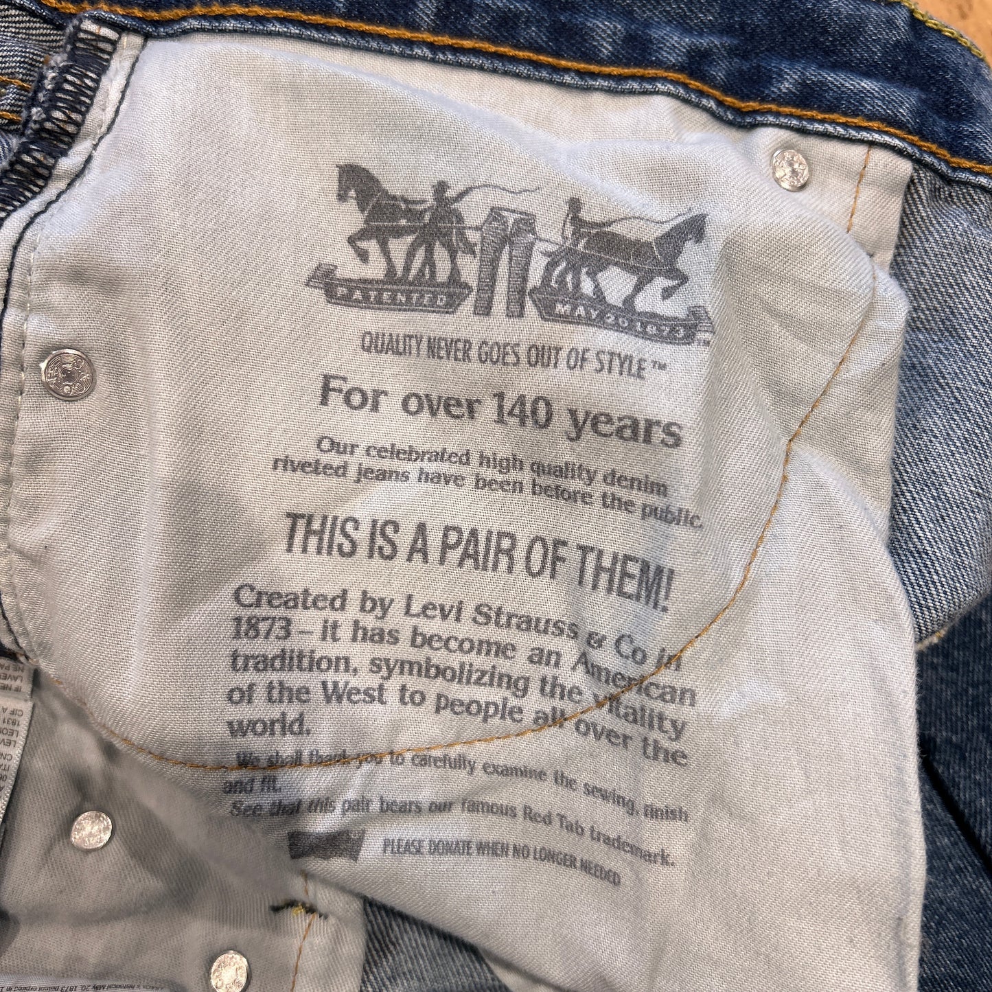 00's Levi's リーバイス 559 RELAXED STRAIGHT (36×30)/B1214P-SO
