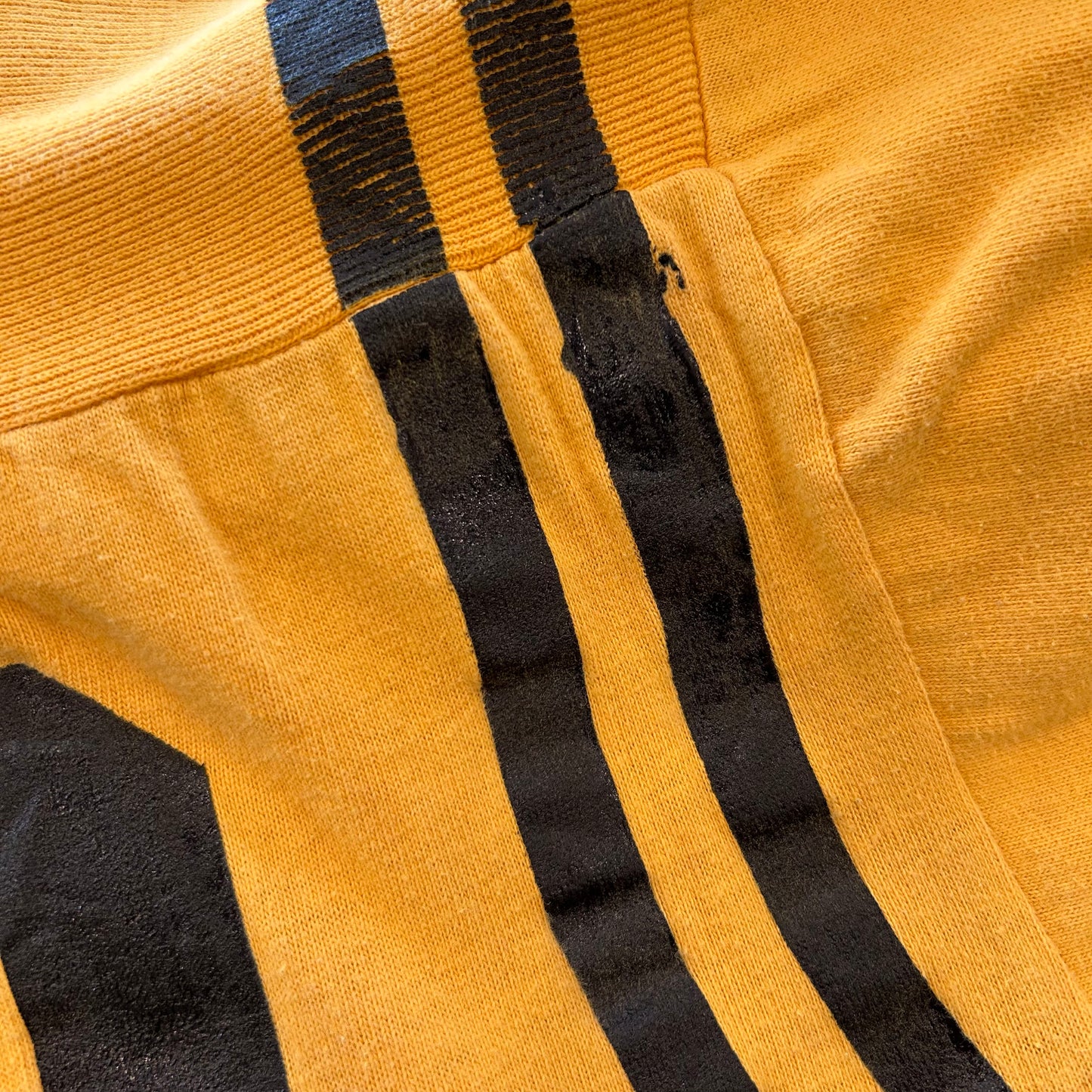 60's Wilson フットボールTシャツ ナンバリング 黄色/A4052T-SO