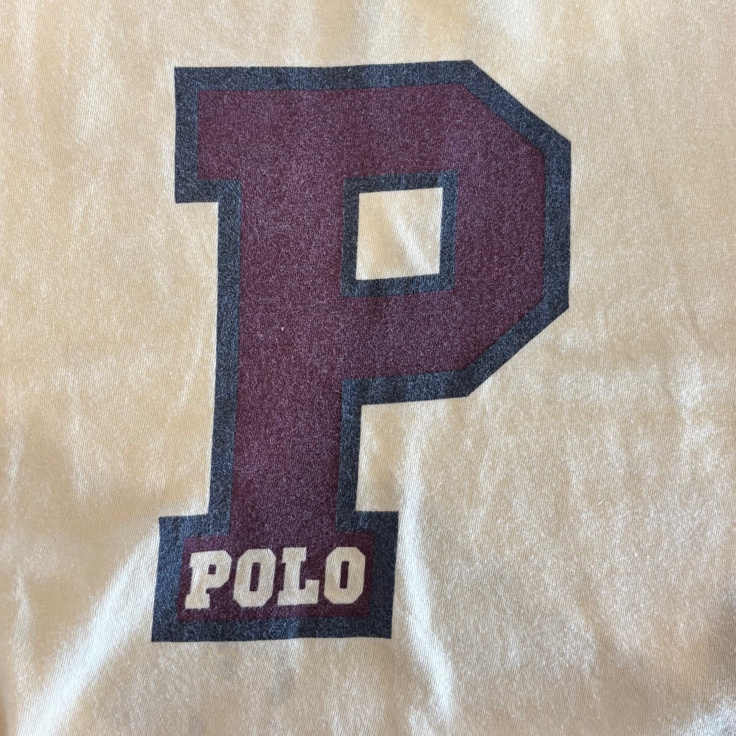 00's POLO by Ralph Lauren コットンTシャツ オフホワイト (L)/A6383T-SO