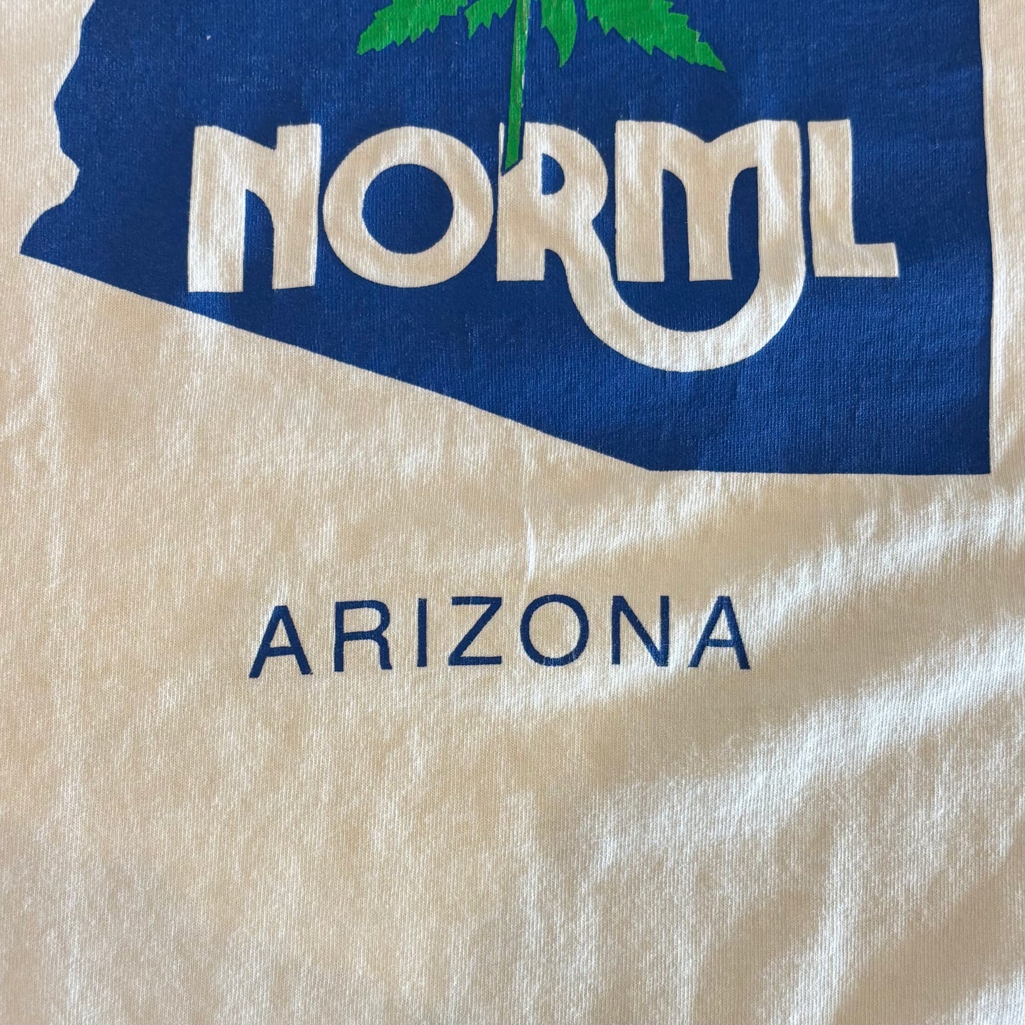 90's CLASSIC PLATINUM NORML ARIZONA マリファナ プリントTシャツ 白 (XL)/A3548T-SO