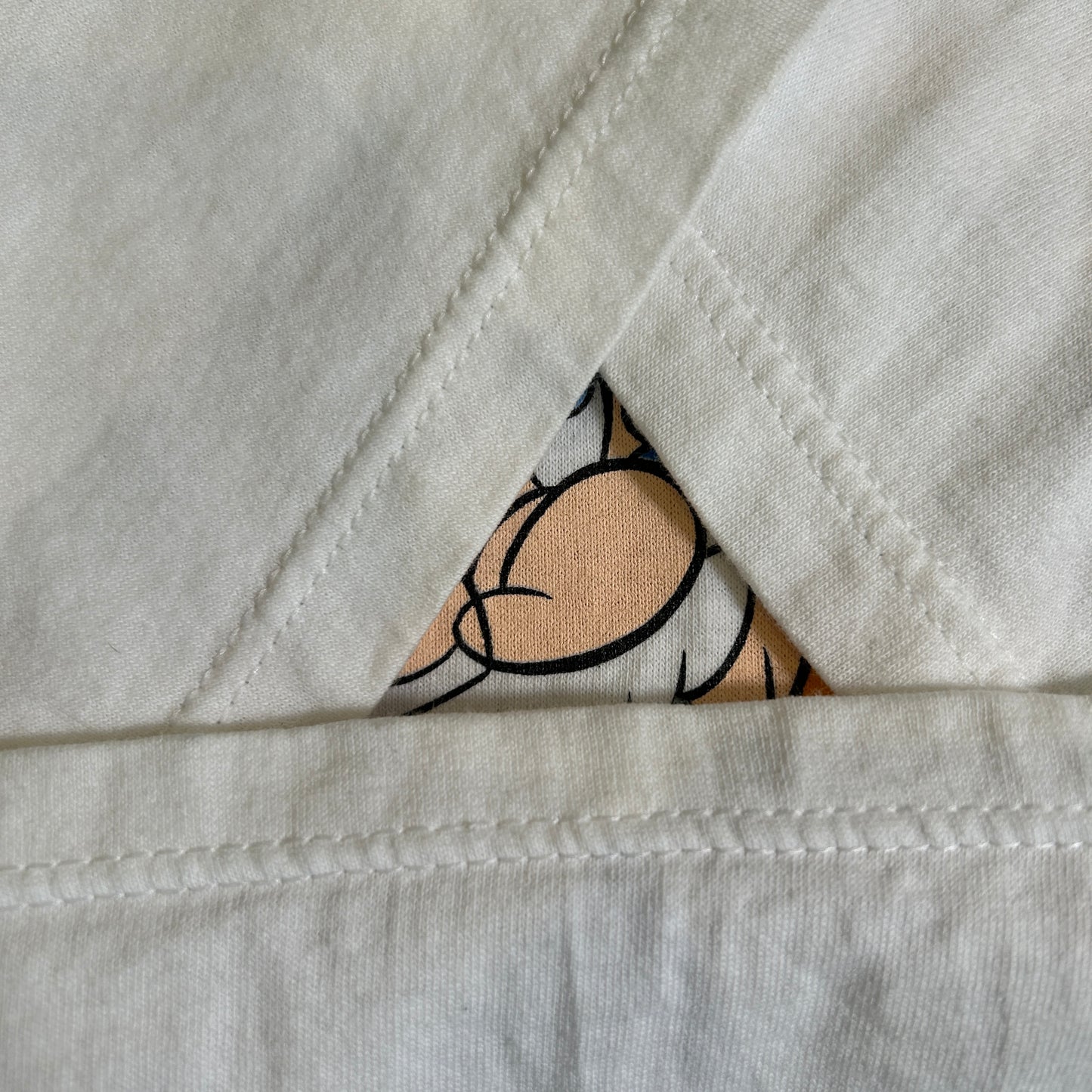 90's Disney ディズニー Pinocchio ピノキオ キャラクターTシャツ 白(XL)/C0432T-SO