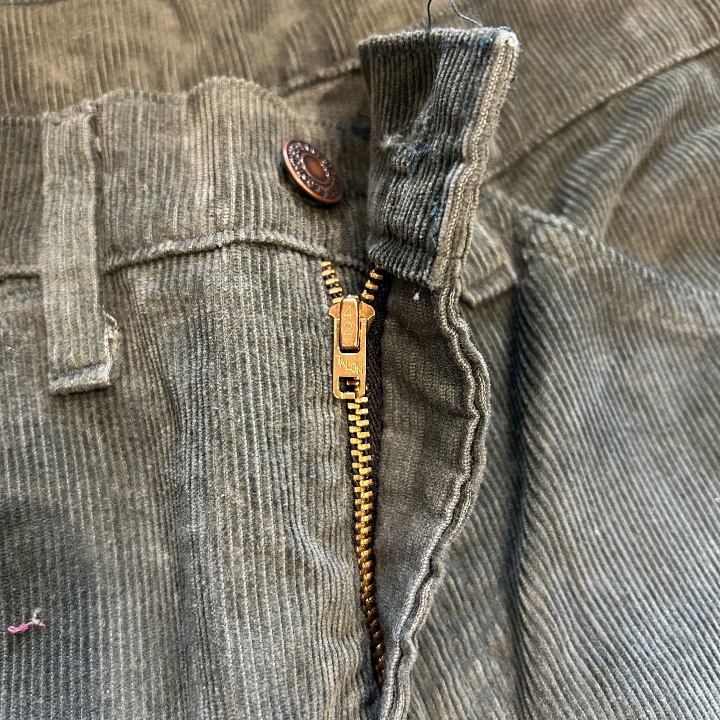 80's Levi's 519-1532 コーデュロイパンツ グリーン(33×34)/A0385P-SO
