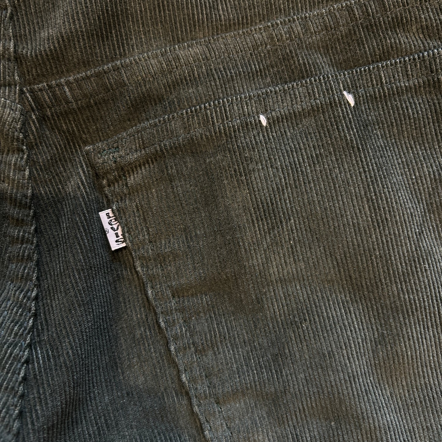 80's Levi's 519-1532 コーデュロイパンツ グリーン(33×34)/A0385P-SO
