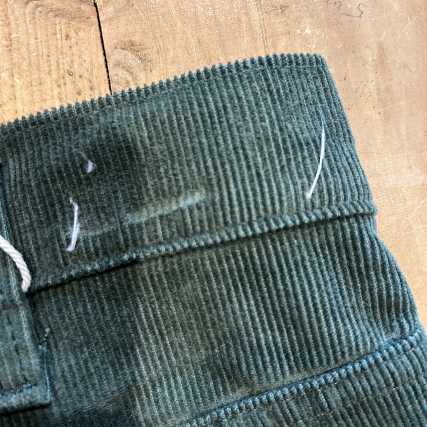 80's Levi's 519-1532 コーデュロイパンツ グリーン(33×34)/A0385P-SO