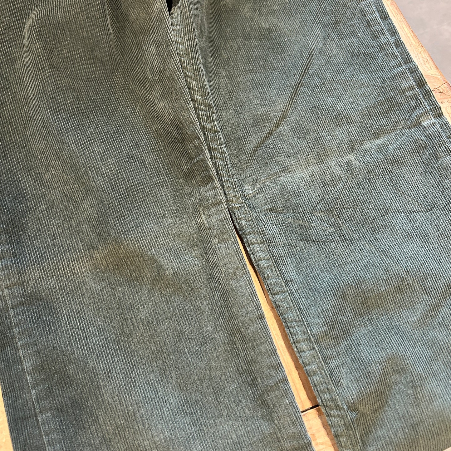 80's Levi's 519-1532 コーデュロイパンツ グリーン(33×34)/A0385P-SO