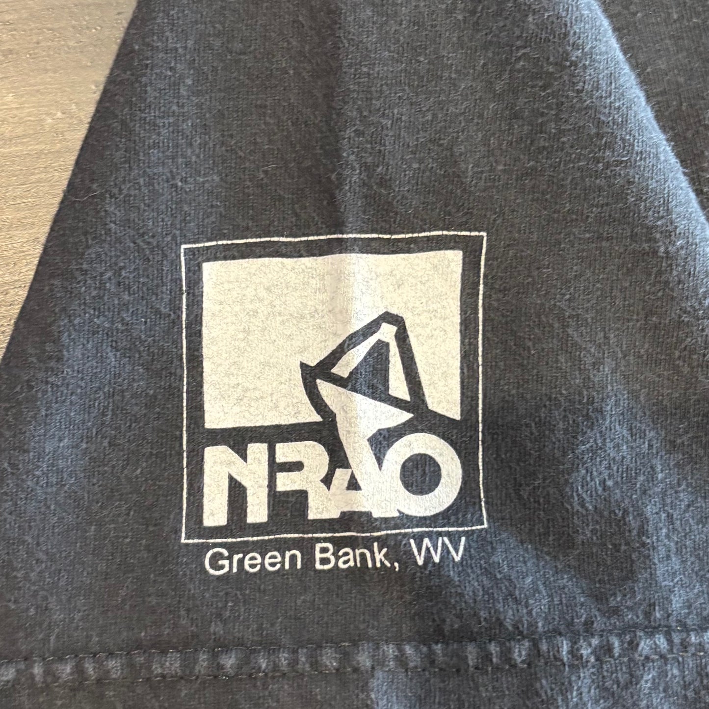 00's NRAO Green Bank,WV MOON PHASED Tシャツ 黒 (XL)/B2138T-SO