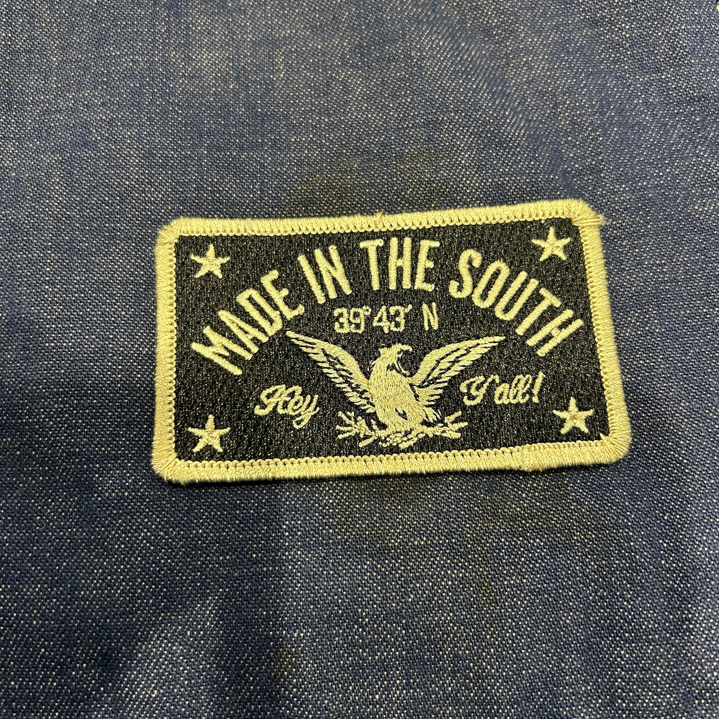 70's BLUE BELL バットダイデニムカバーオール WRANGLER 濃紺(46)/A1797O-SO