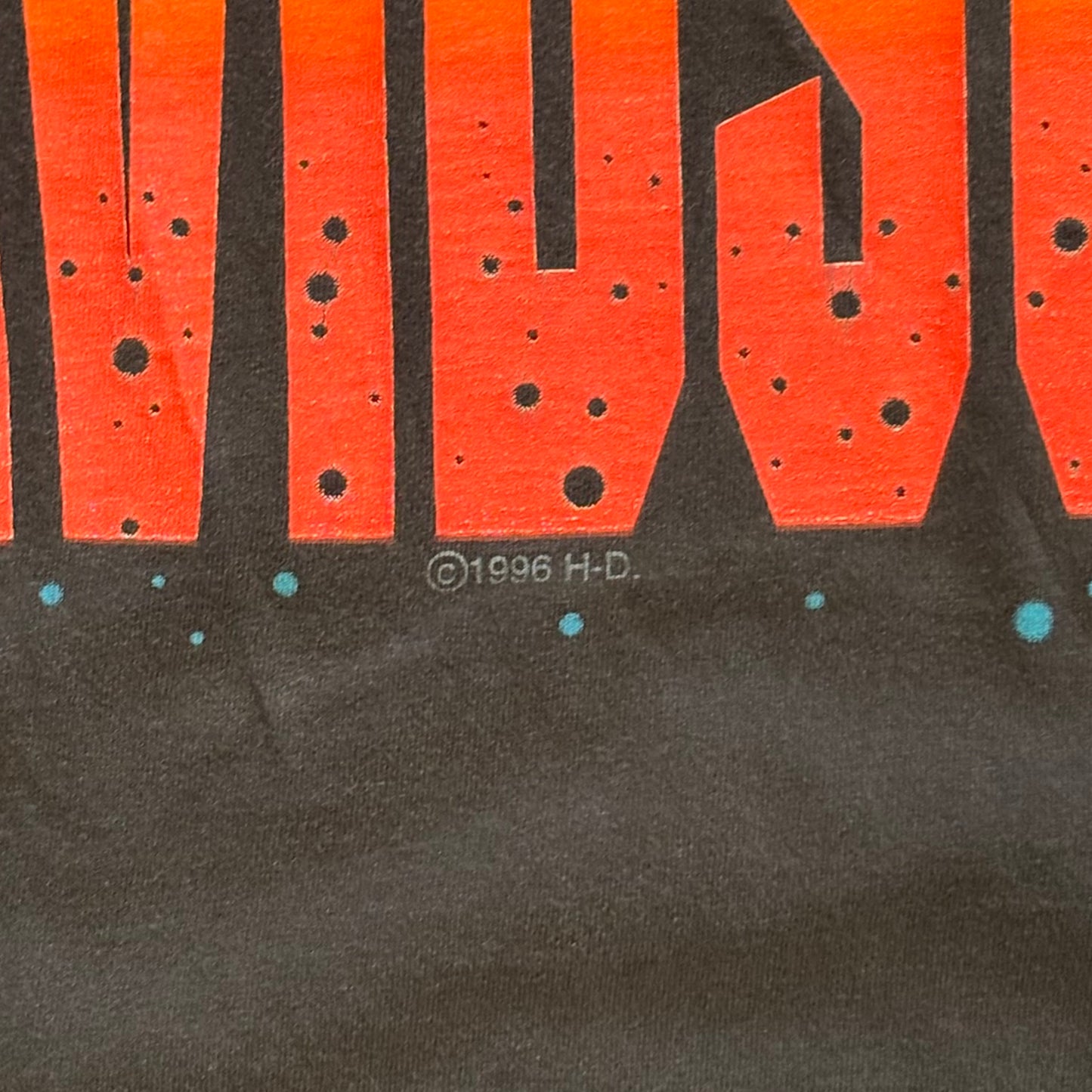 90's Harley-Davidson "NOTHING SOUNDS LIKE"Tシャツ 黒 (L)/B2065T-SO