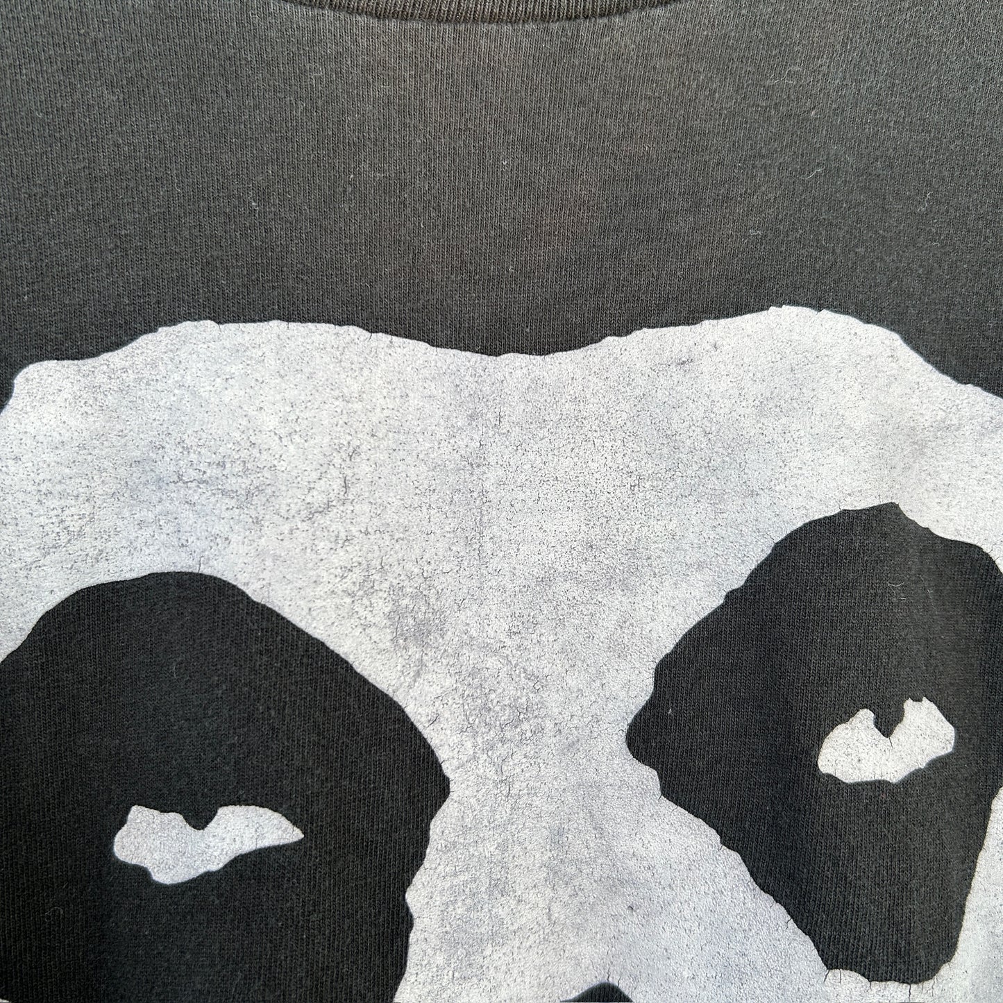 90's Misfits ミスフィッツ クリムゾンゴースト スカルTシャツ ロンT 黒(L)/C1039T-SO