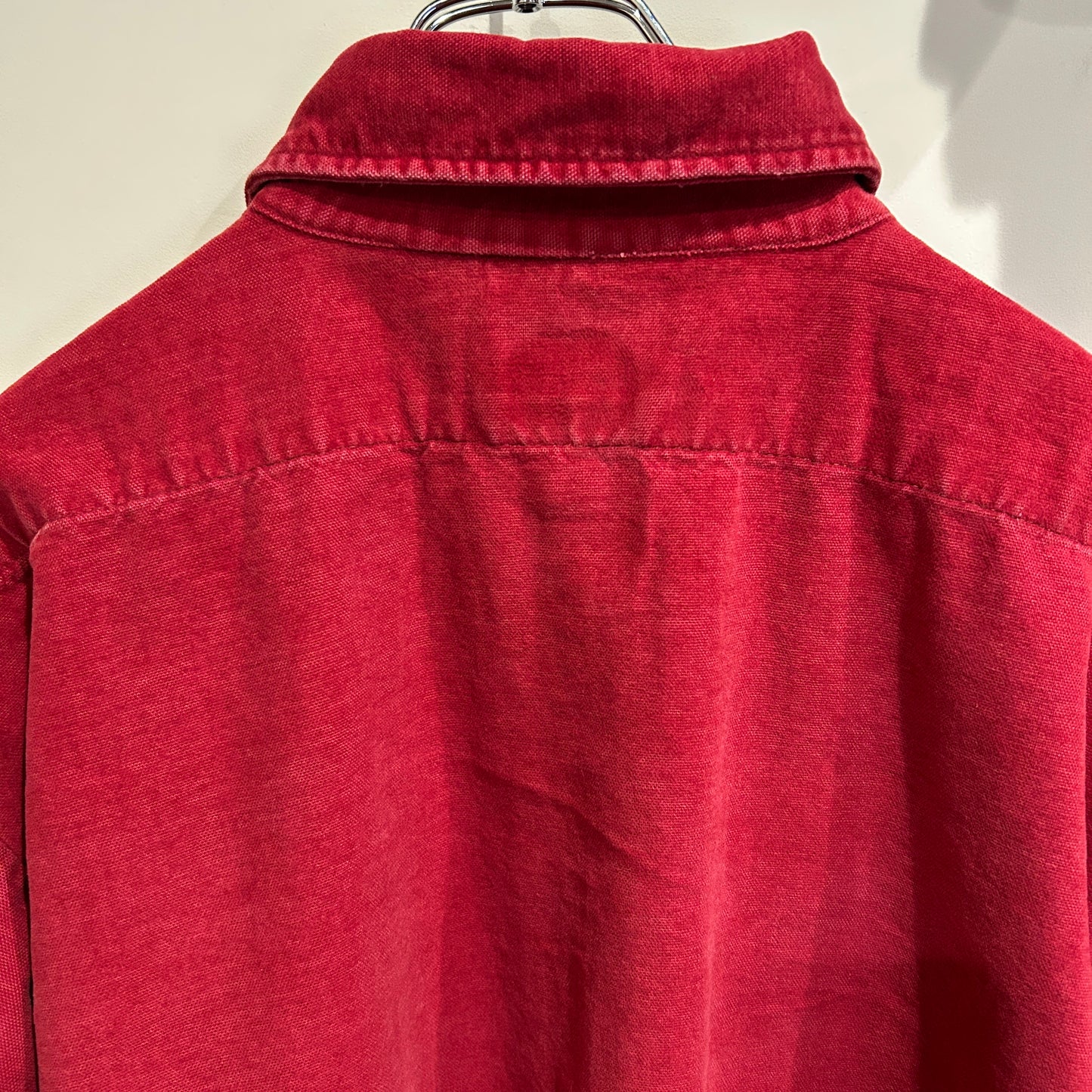 70's Five Brother シャモアクロス シャツ ネルシャツ ワインレッド(XL)/A8651SH-SO