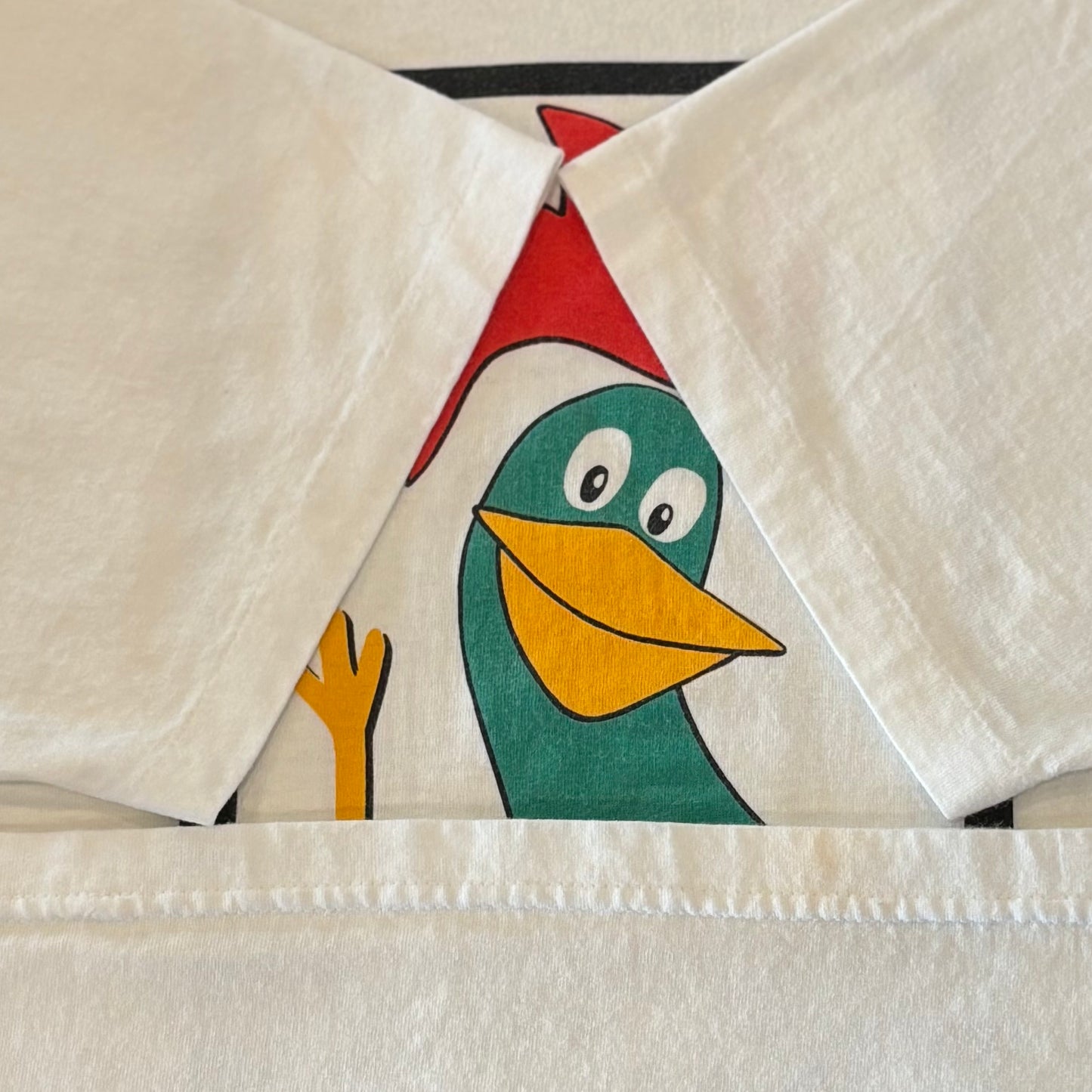 90's Hanes Kellogg ケロッグ Corny プリントTシャツ 企業T 白 (XL)/B2066T-SO
