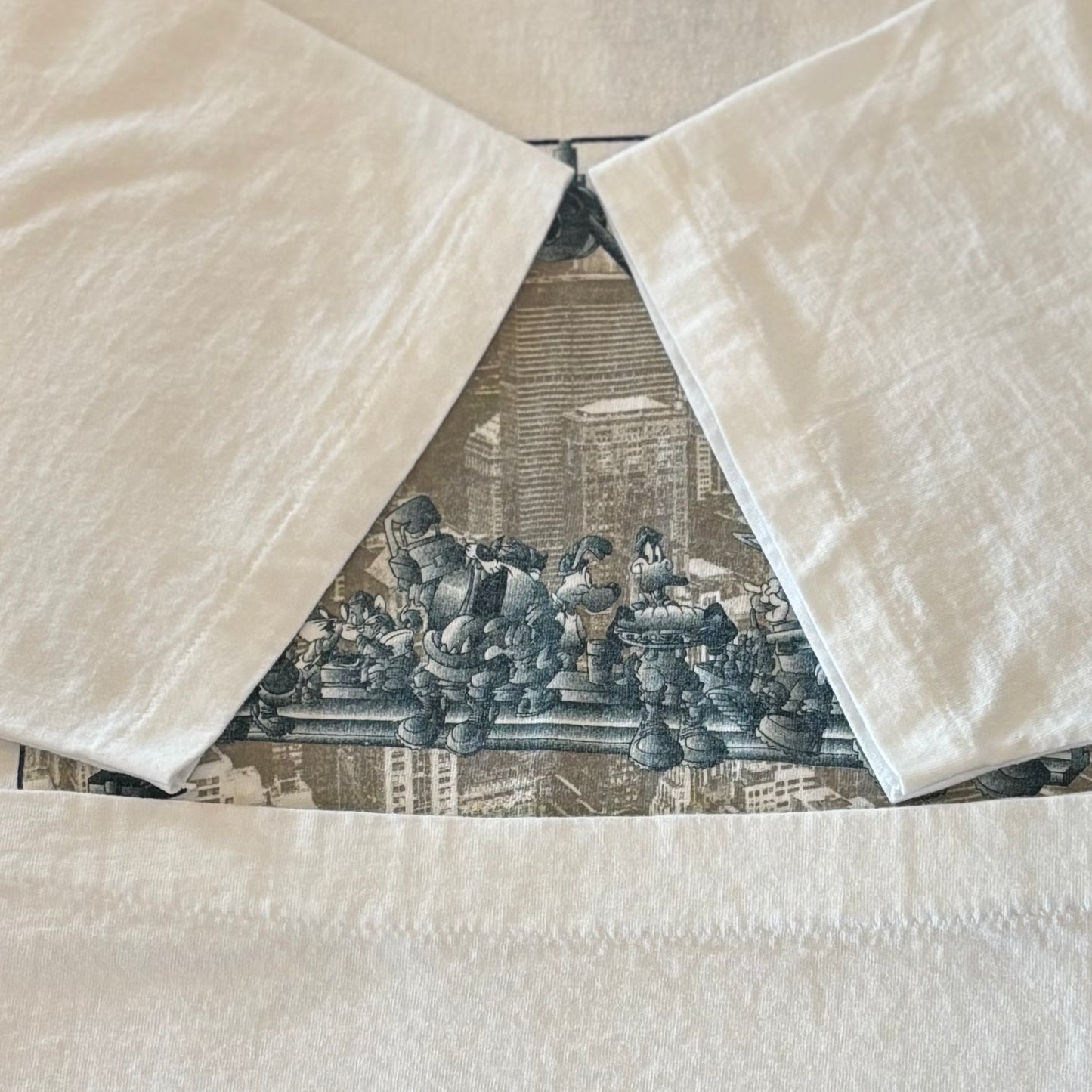 90's ACME CLOTHING CO. ルーニーテューンズ プリントT 白 (XL)/B2152T-SO
