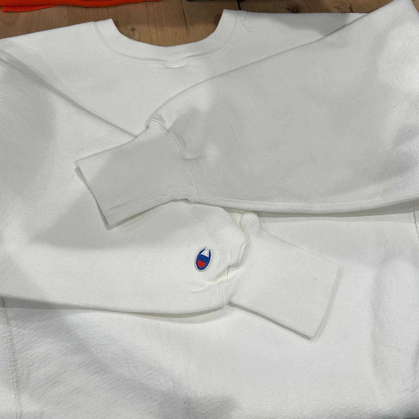 90's champion reverse weave リバースウィーブ "TEXAS A&M" ホワイト (L)/A5428S-SO