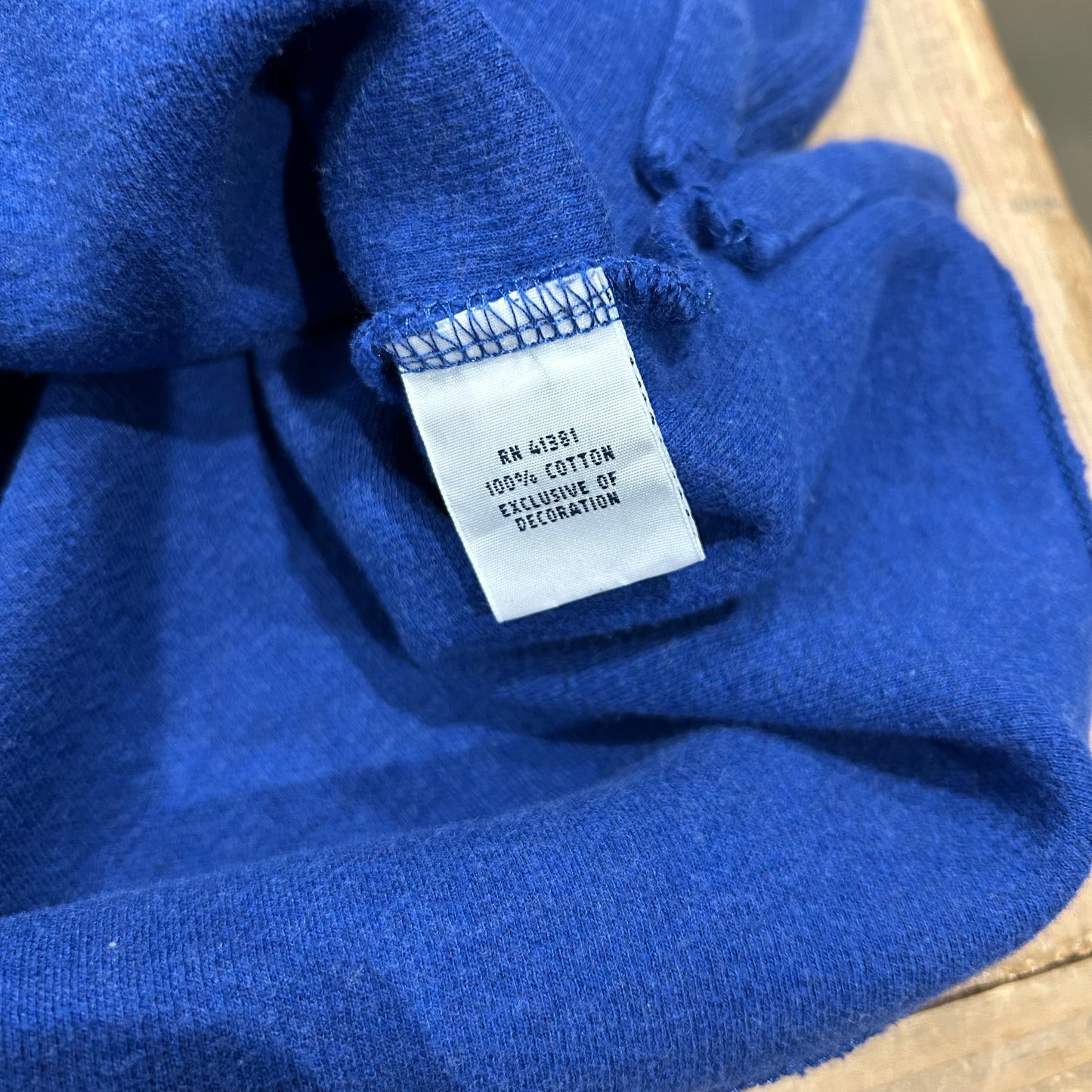 polo ラルフローレン クォータージップスウェット 青(XL)/B1494S-SO