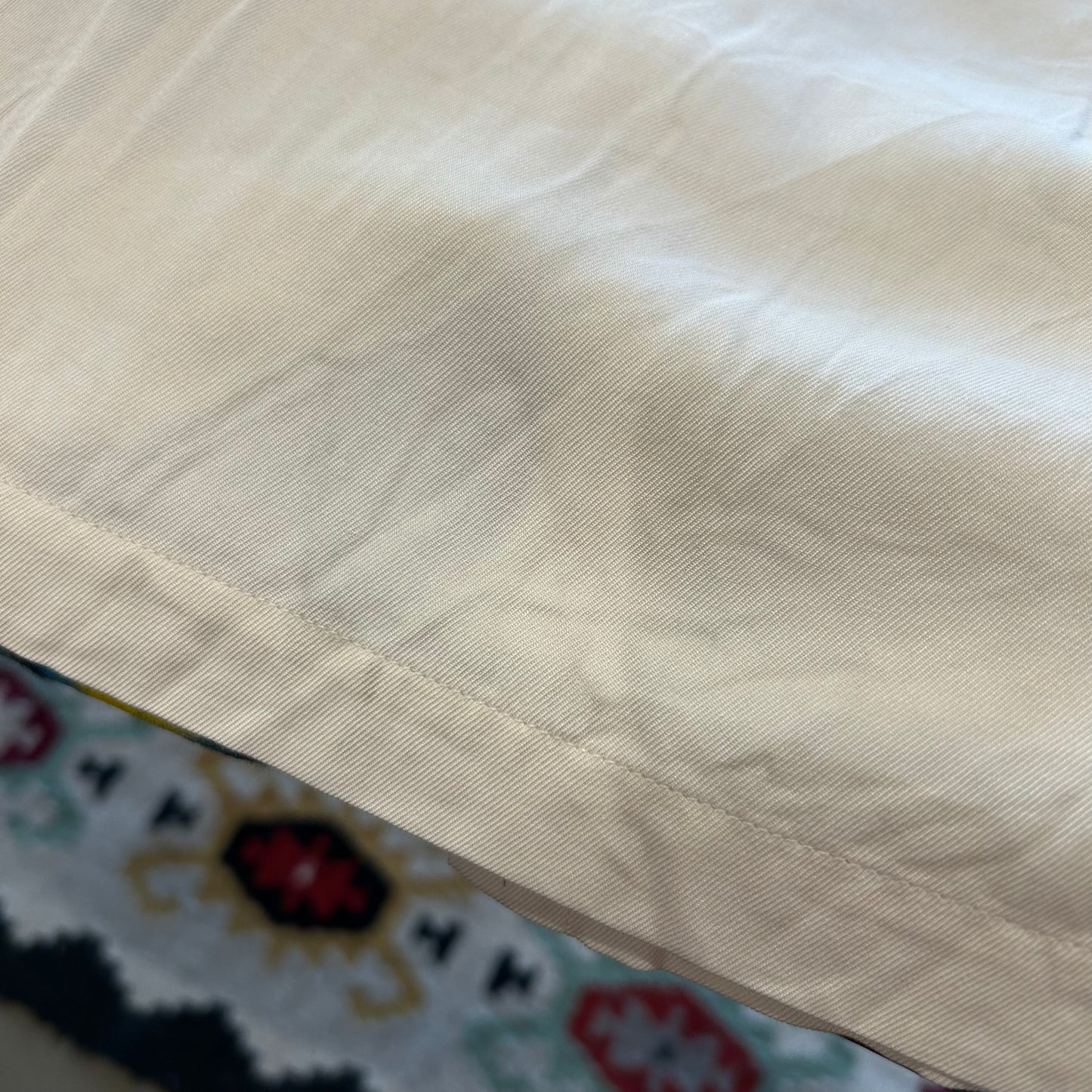 Nat Nast 半袖シャツ 刺繍 白 (XL)/A3712SH-SO