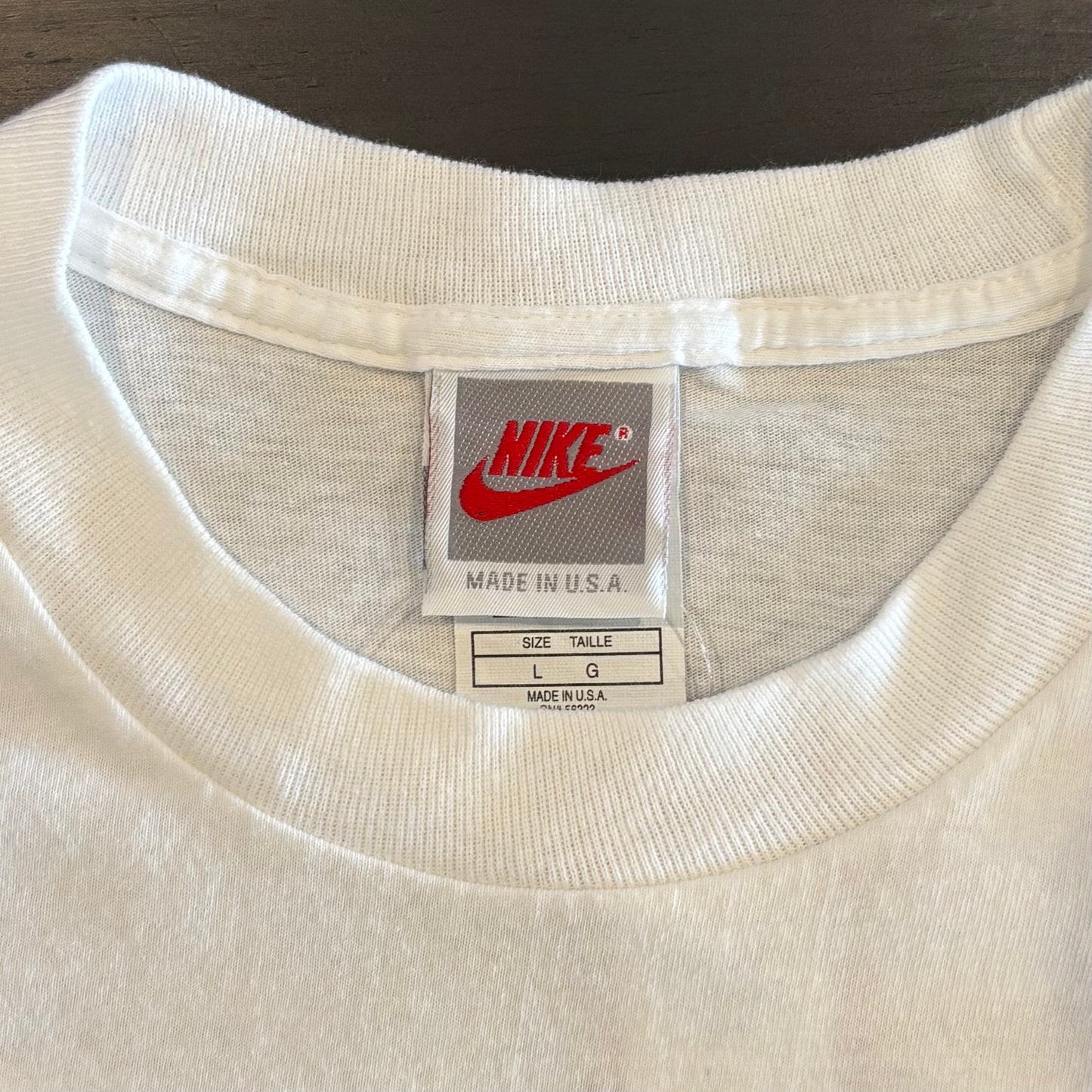 90's NIKE Space Jam マービン マイケル・ジョーダン Movie Tシャツ 白 (L)/B2168T-SO