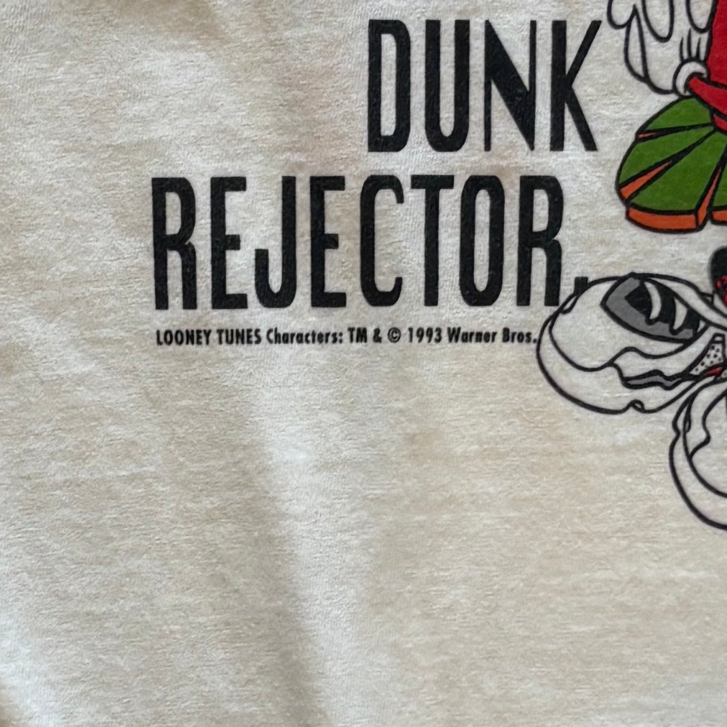 90's NIKE Space Jam マービン マイケル・ジョーダン Movie Tシャツ 白 (L)/B2168T-SO