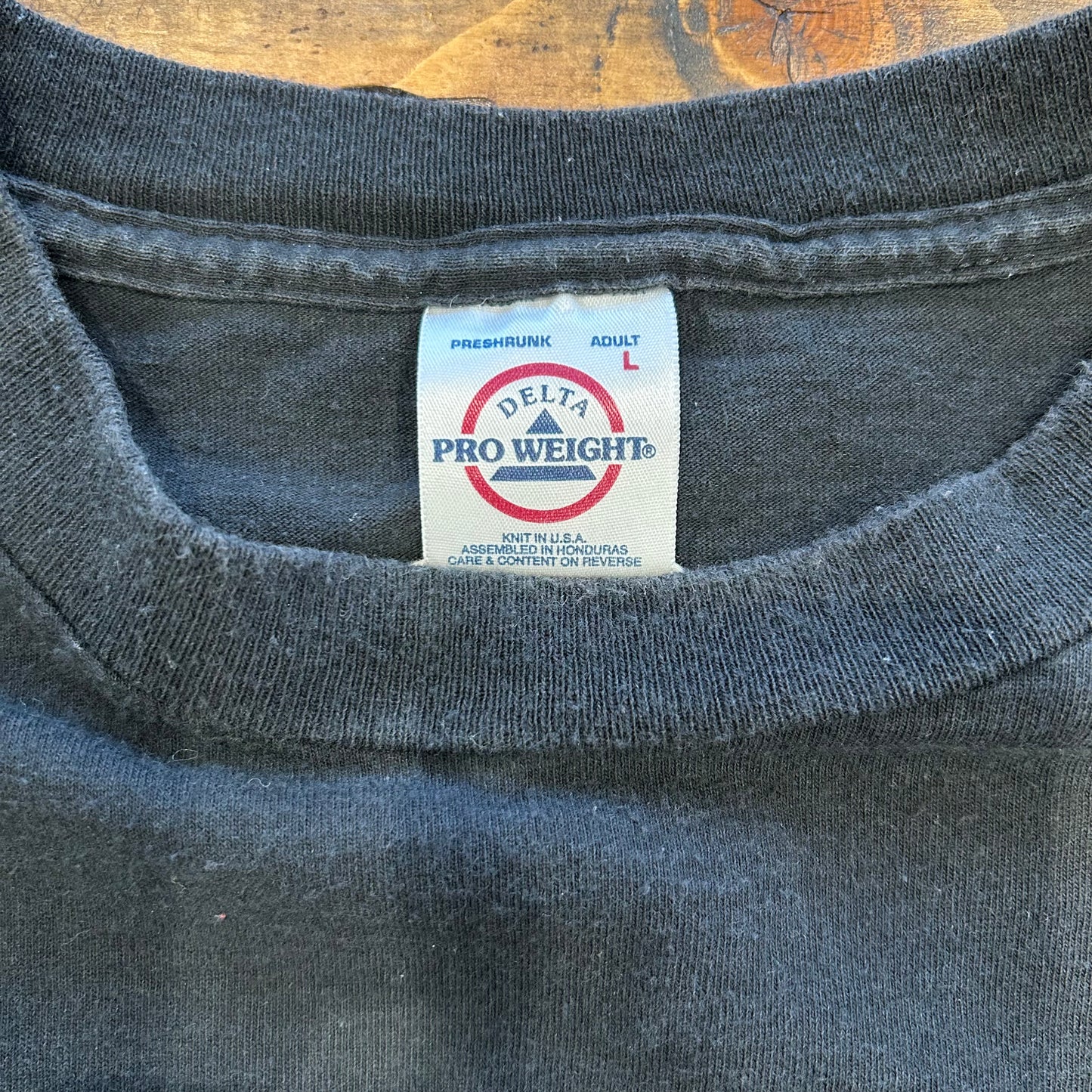 00's DELTA SPIDER MAN スパイダーマン Tシャツ フロッキー 黒(L)A7108T-SO