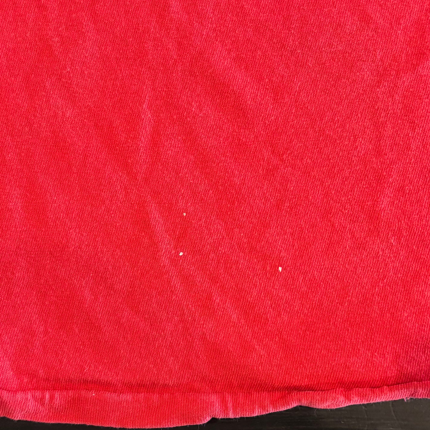 80's Russell COLUMBUS COLLEGE BASEBALL カレッジTシャツ 赤 (L)/A6890T-SO