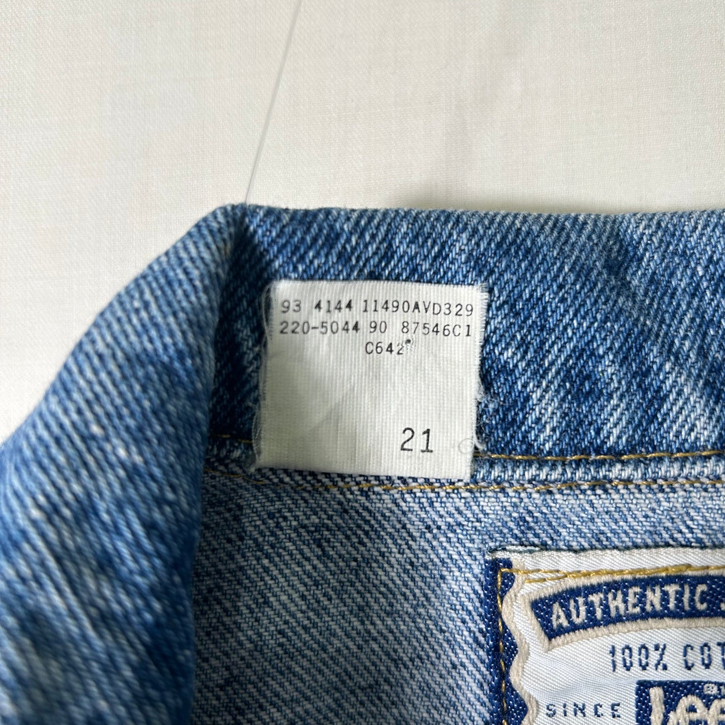 00's Lee デニムジャケット 220(S)/A0844J-S