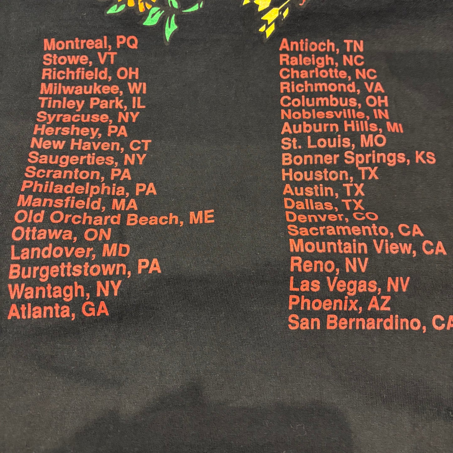 90's giant AERO SMITH "AERO FORCE ONE " tour t-shirt (XL)/A6566T-SO