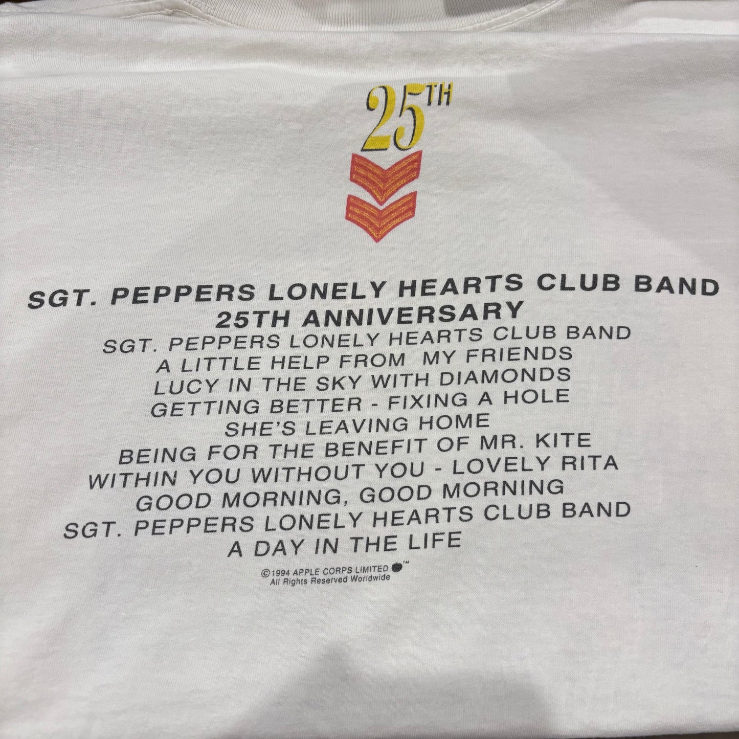 90's THE Beatles Sgt PEPPERS LONELY HEARTS (不明)/A6688T-SO