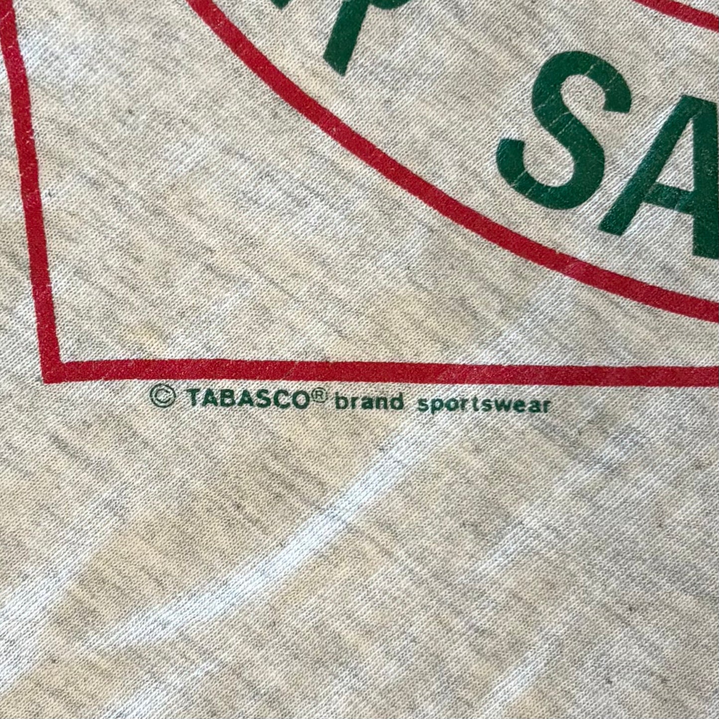 90’s TABASCO Made in USA 企業Tシャツ 白 (サイズ不明)/B2149T-SO