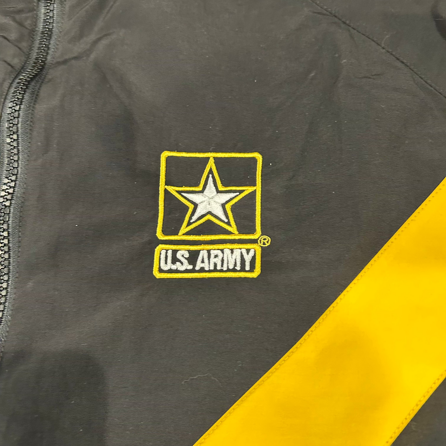 00's US ARMY トレーニングウエア ブラック イエロー (M-R)/A5691J-SO