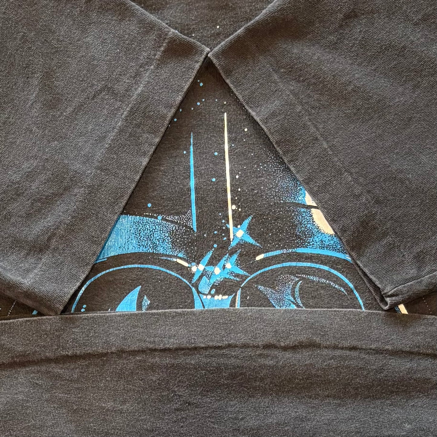 90's Keehn Scenes Inc. スターウォーズ ダースベイダー ムービーTシャツ 黒 (M)/A6994T-SO