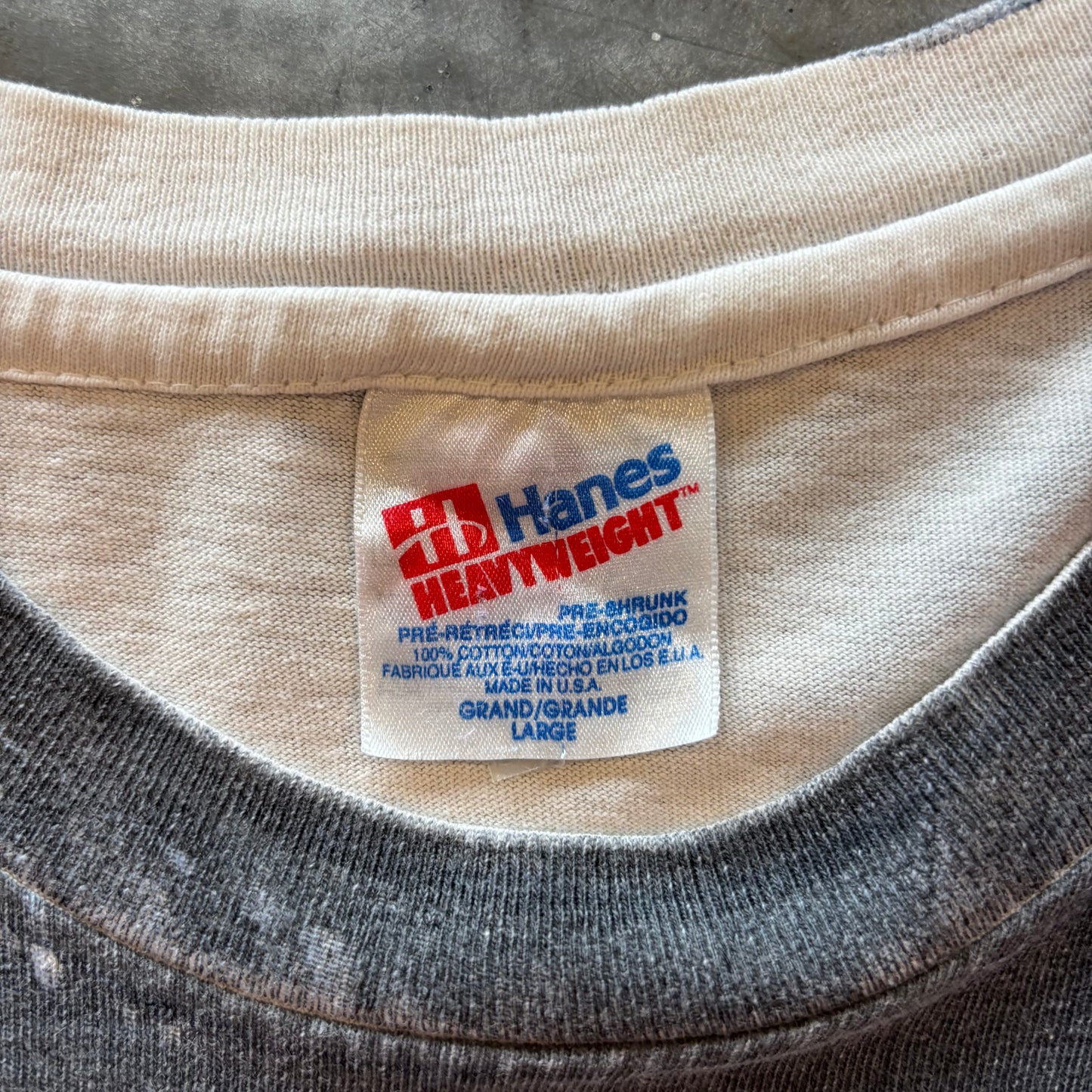 90's Hanes ジュラシックパーク T-REX オールオーバープリント ムービーT 白 (L)/A6673T-SO