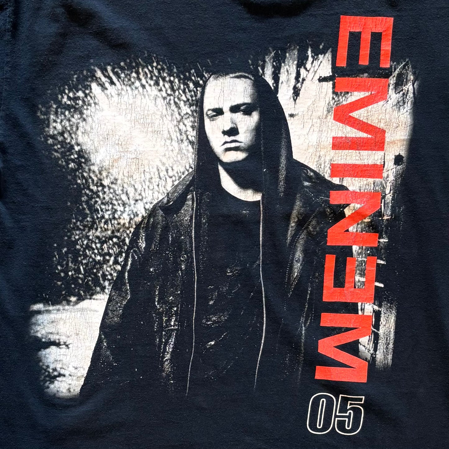 00's anvil EMINEM エミネム ラップTシャツ 黒 (L)/A6642T-SO