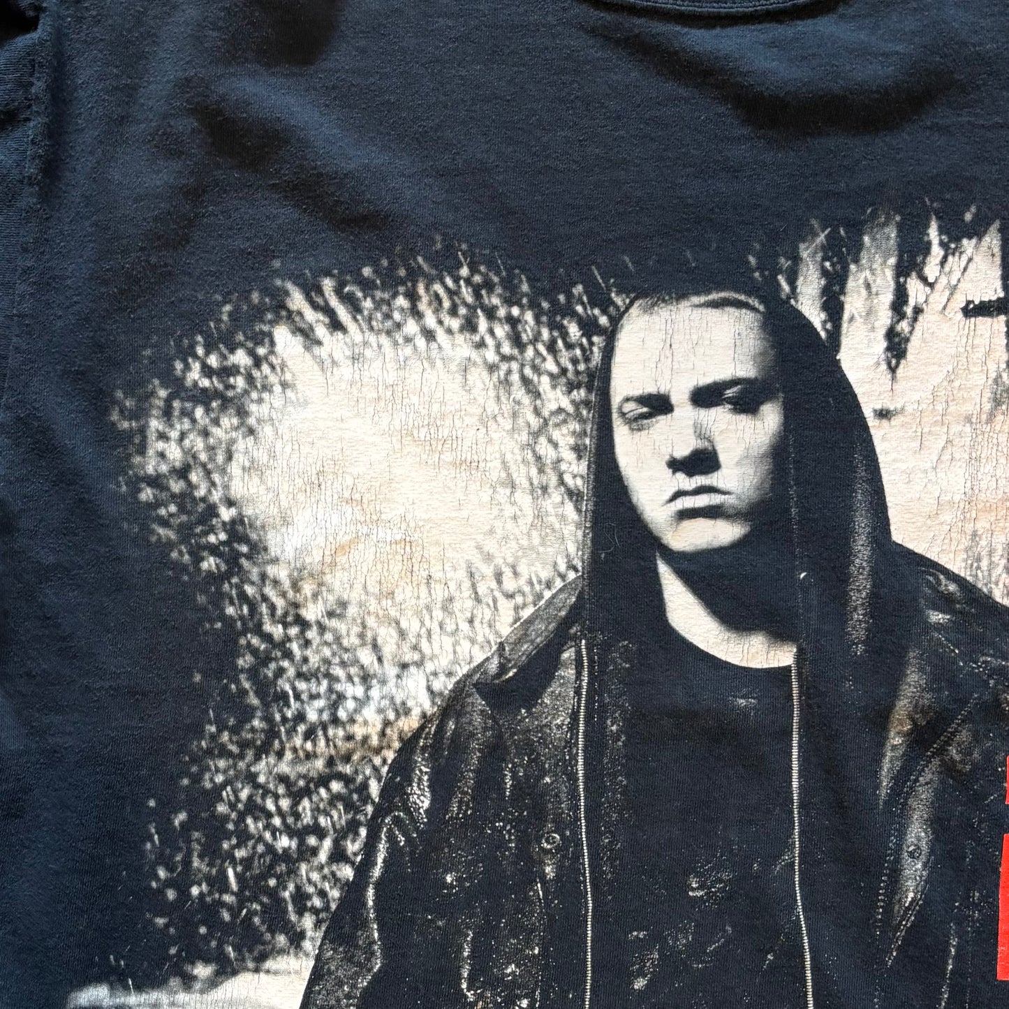 00's anvil EMINEM エミネム ラップTシャツ 黒 (L)/A6642T-SO