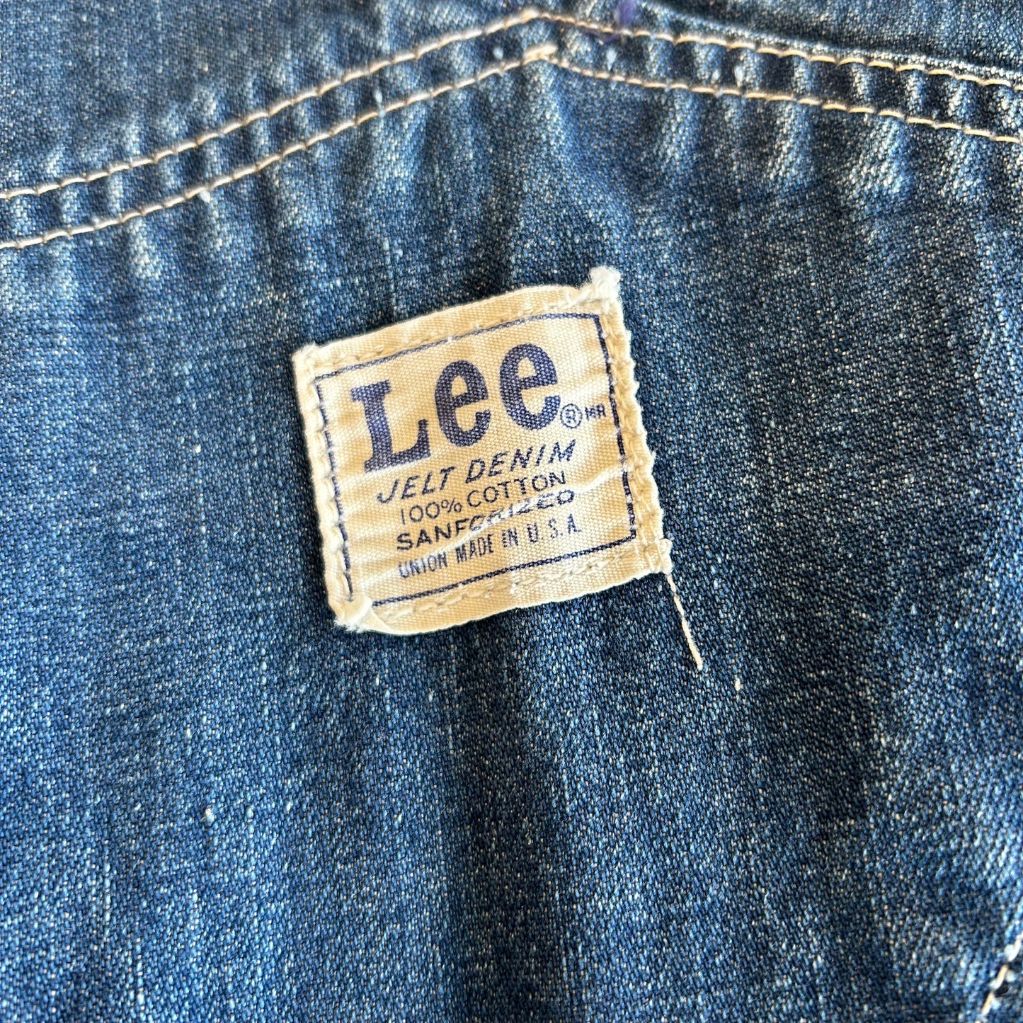 70's Lee JELT DENIM デニムオーバーオール A7119P-SO
