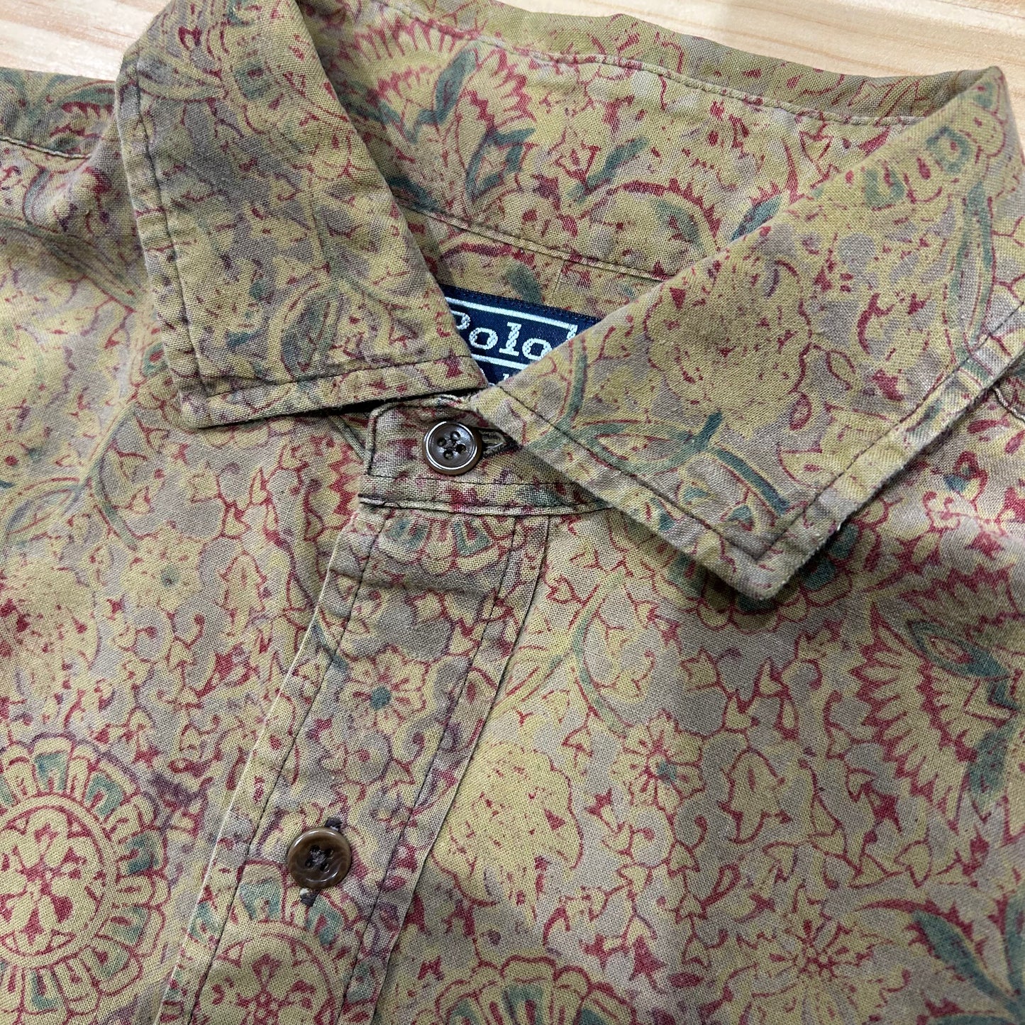 Polo Ralph Lauren ラルフローレ"ESTATE"総柄シャツ (L)/A6883SH-SO