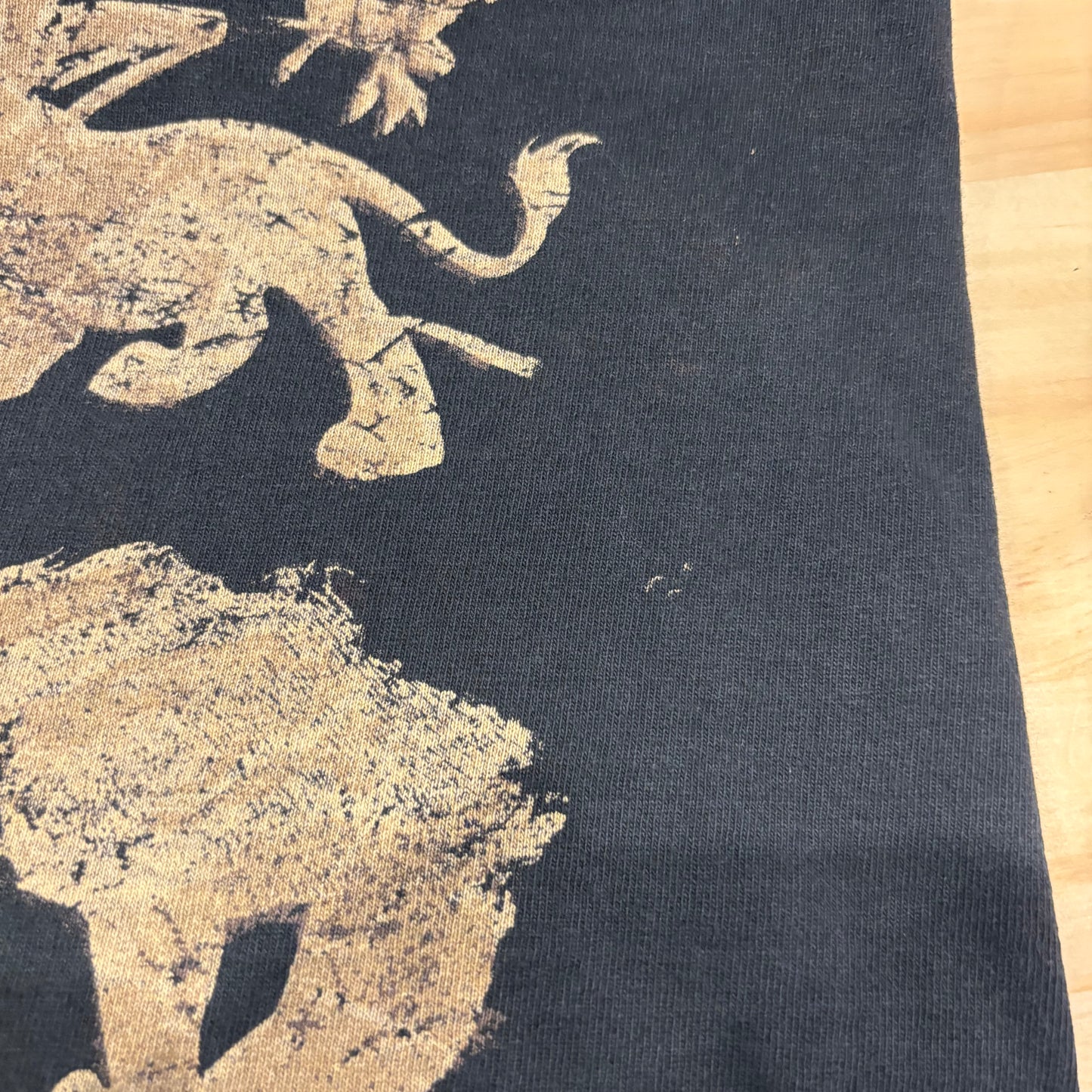 90's Disney THE LION KING 総柄 Tシャツ ブラック (OSFA) /A6559T-SO
