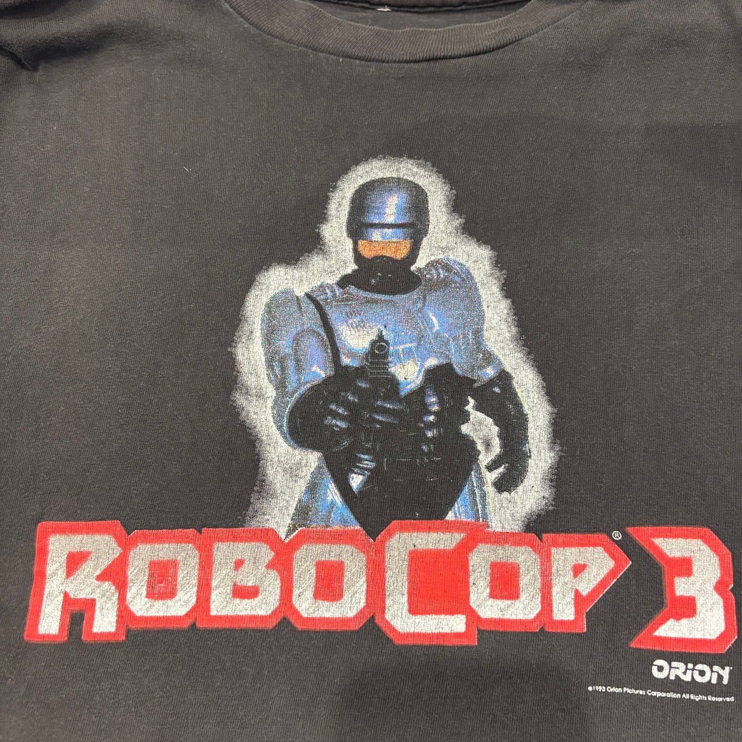 90's ROBOCOP 3 ムービー Tシャツ ブラック (不明)/A6762T-SO