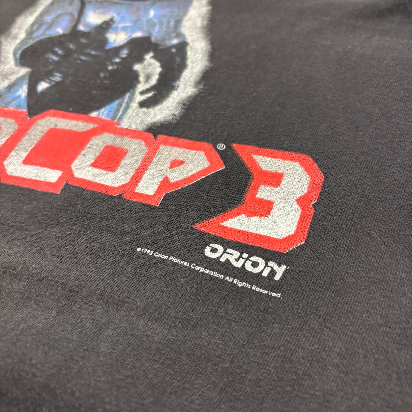 90's ROBOCOP 3 ムービー Tシャツ ブラック (不明)/A6762T-SO