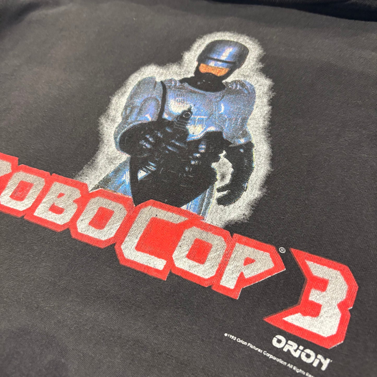 90's ROBOCOP 3 ムービー Tシャツ ブラック (不明)/A6762T-SO
