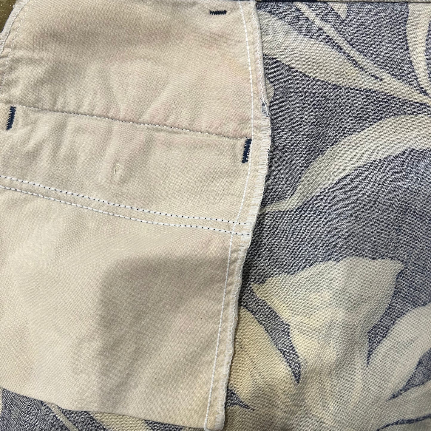 90's Polo Ralph Lauren”THE CLASSIC GOLF SHORT" アロハショーツ リネン/コットン混紡 (W38)/A3910P-SO