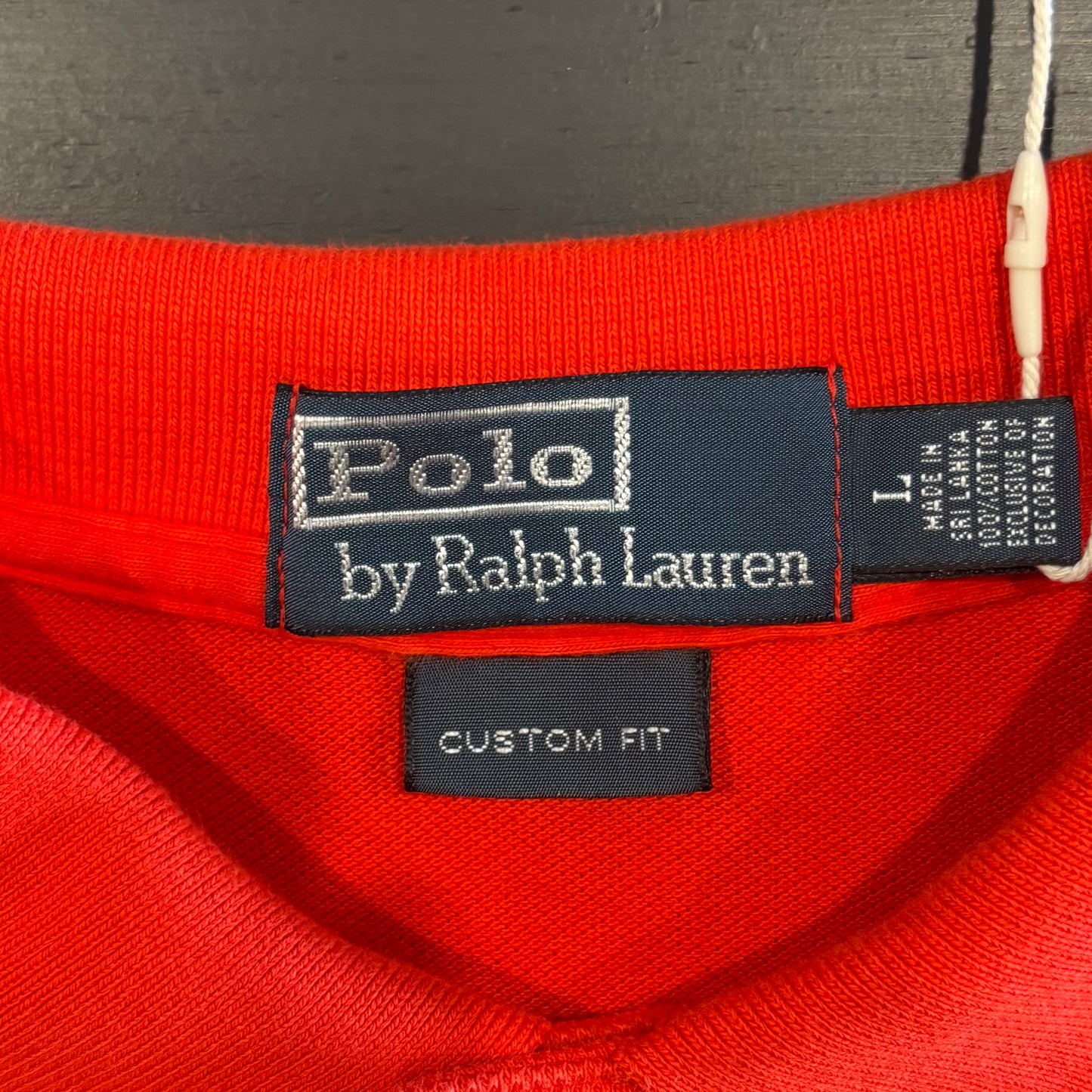 00's Ralph Lauren ポロシャツ オレンジ(L)/B2545T-SO