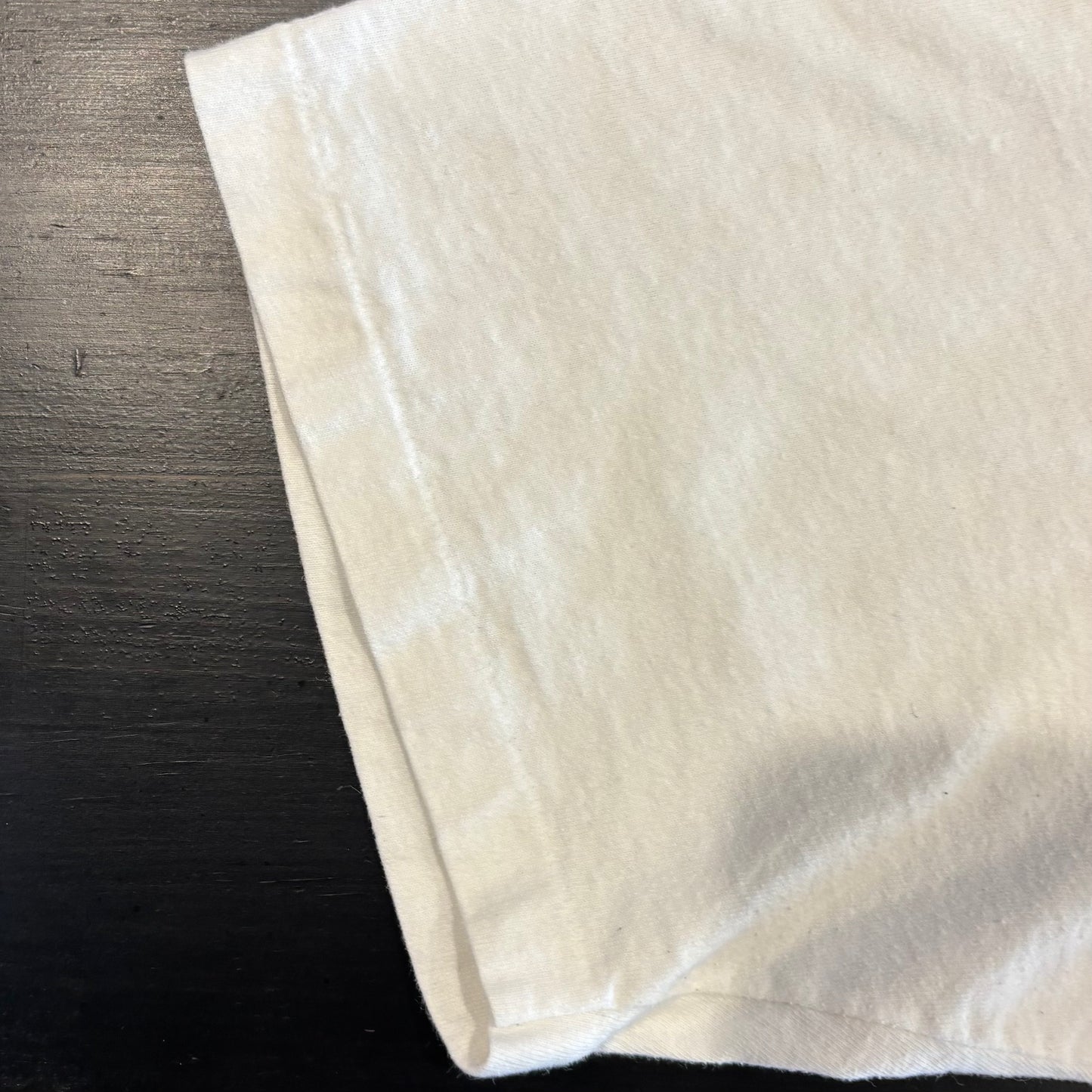 80's SOF TEE M.C.エッシャー "滝” アートTシャツ 白 (XXL)/A6658T-SO