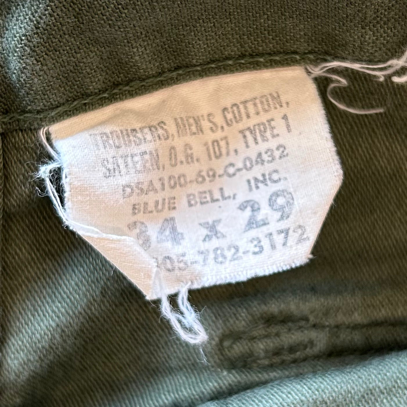 60's U.S.ARMY Utility Pant ベイカーパンツ(34×29)/A6747P-SO